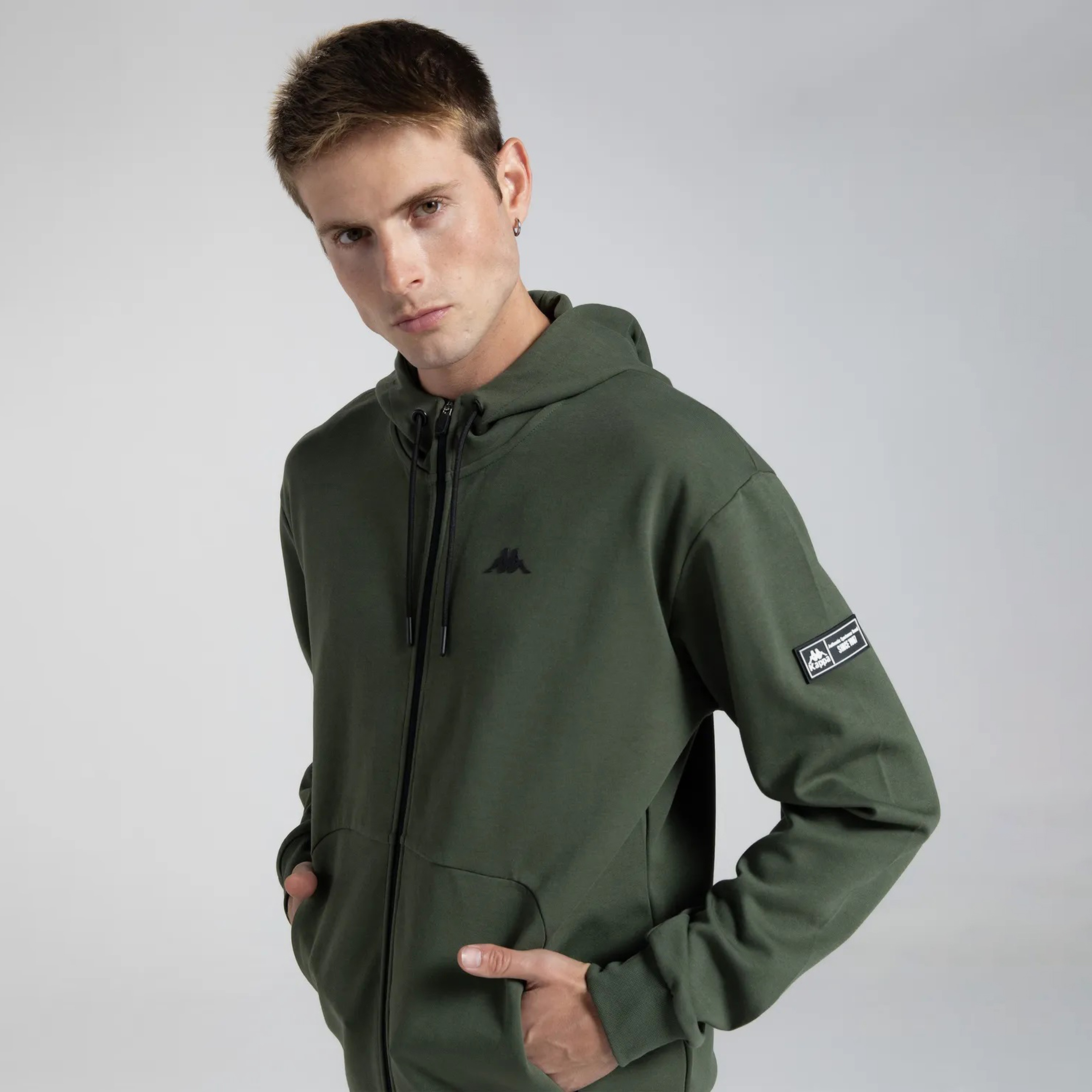 Kappa Erkek Yeşil Sweatshirt