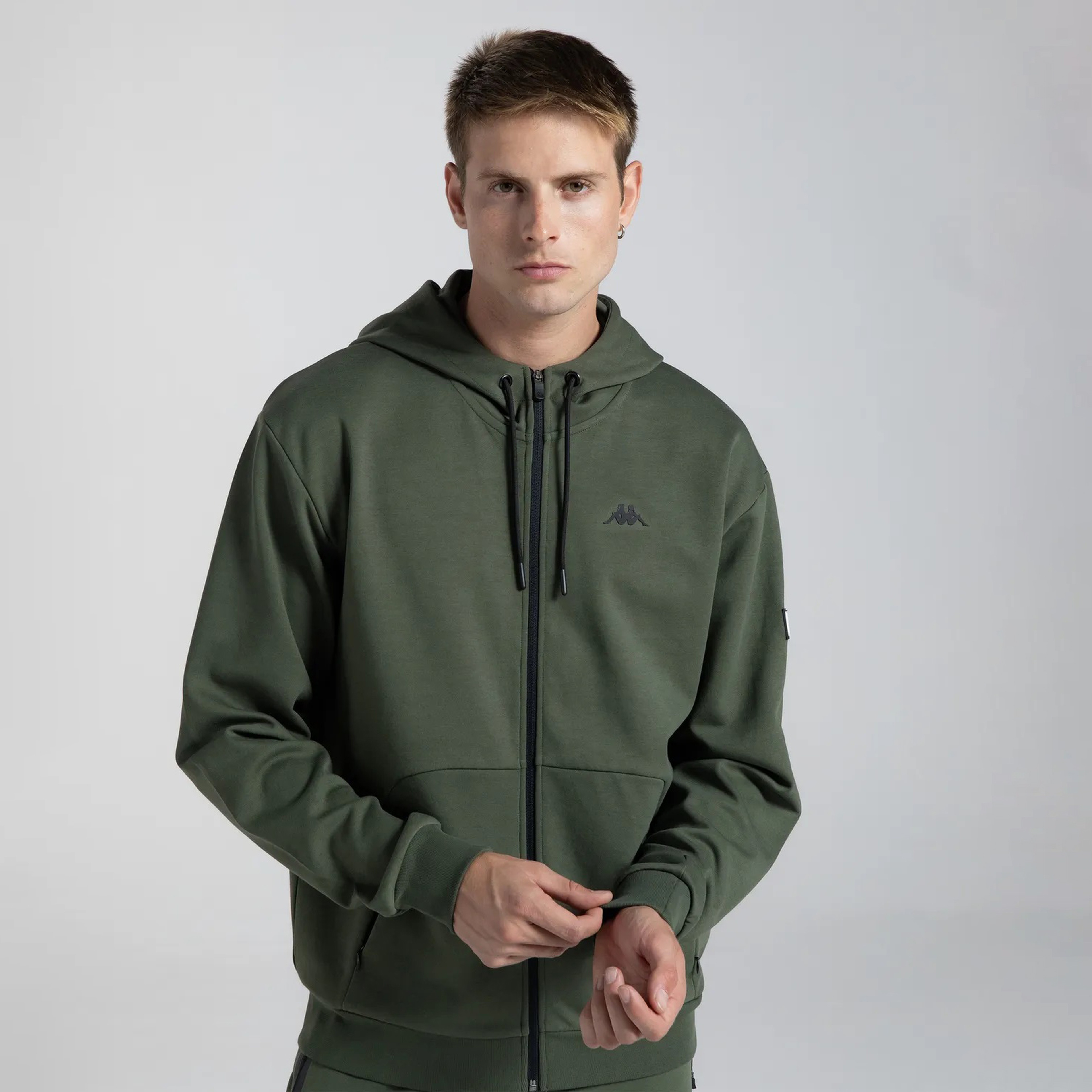 Kappa Erkek Yeşil Sweatshirt