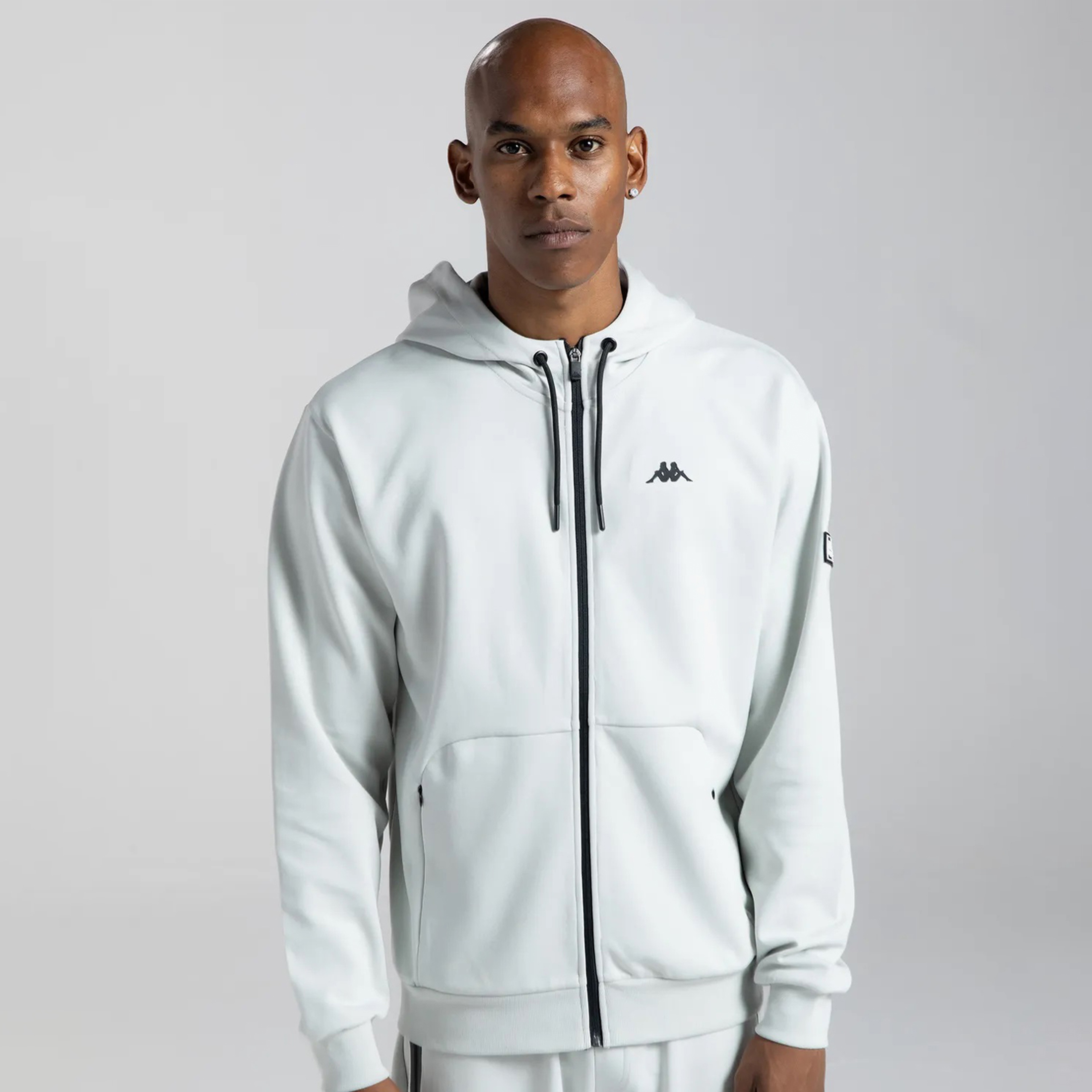 Kappa Erkek Beyaz Sweatshirt