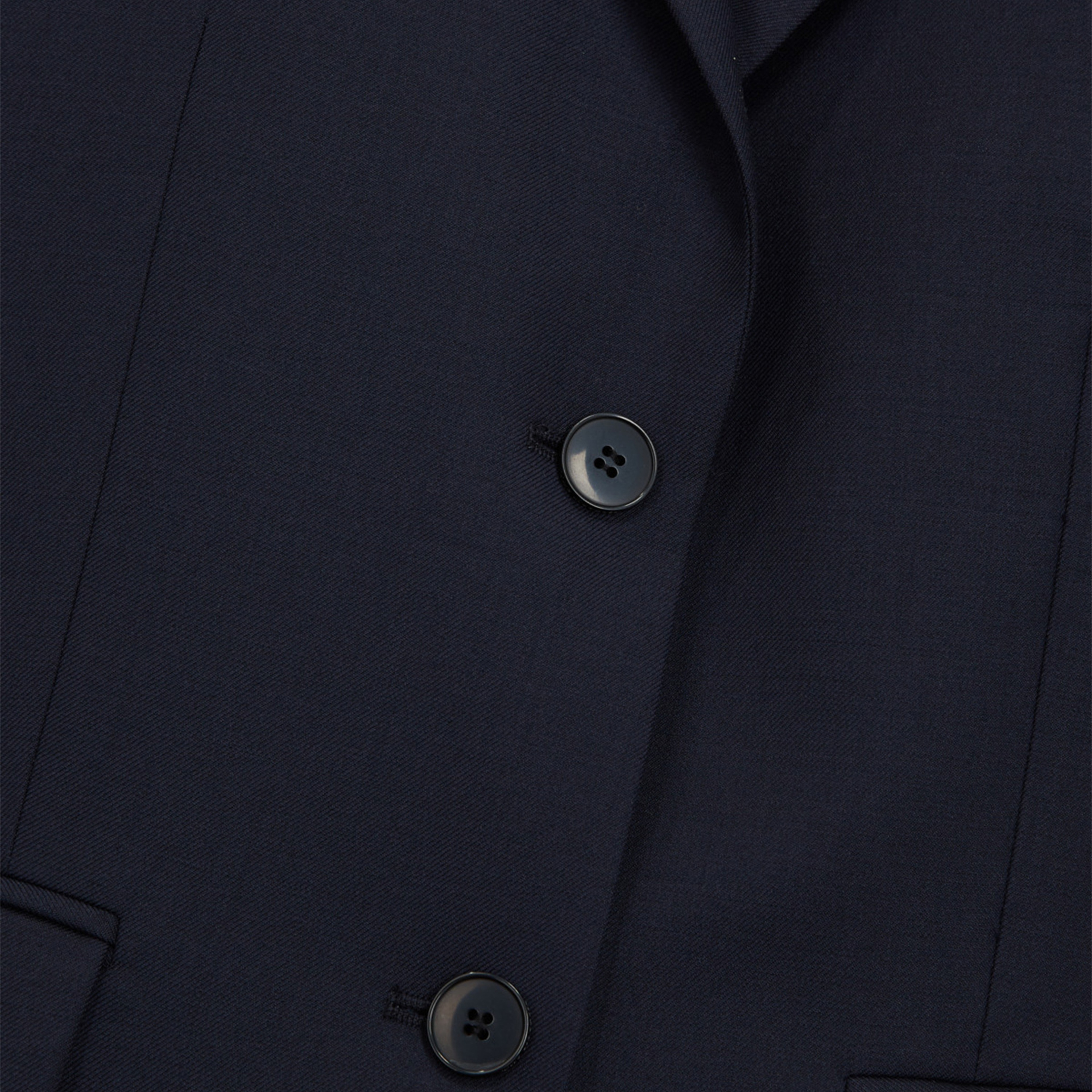 KADIN LACİVERT YÜN BLAZER CEKET