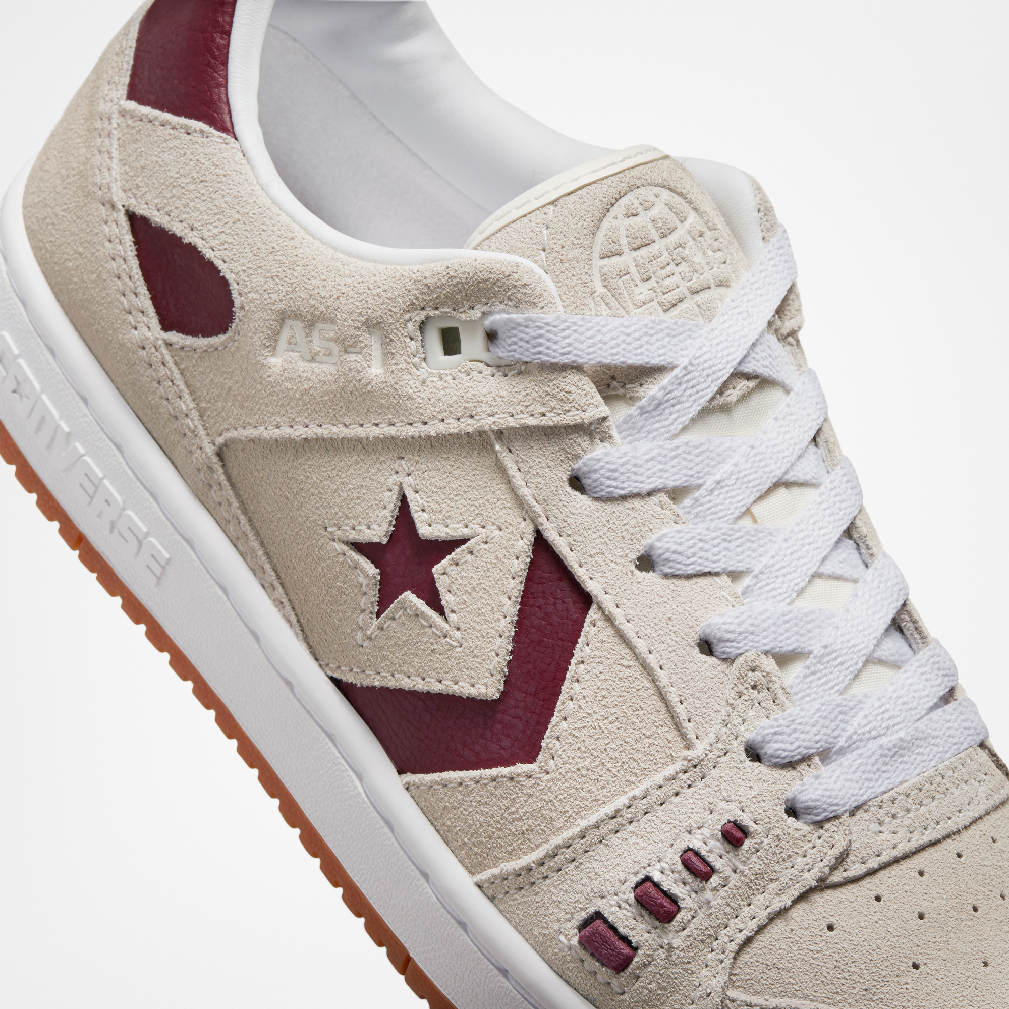 Converse As-1 Pro Erkek Bej/Bordo Sneaker