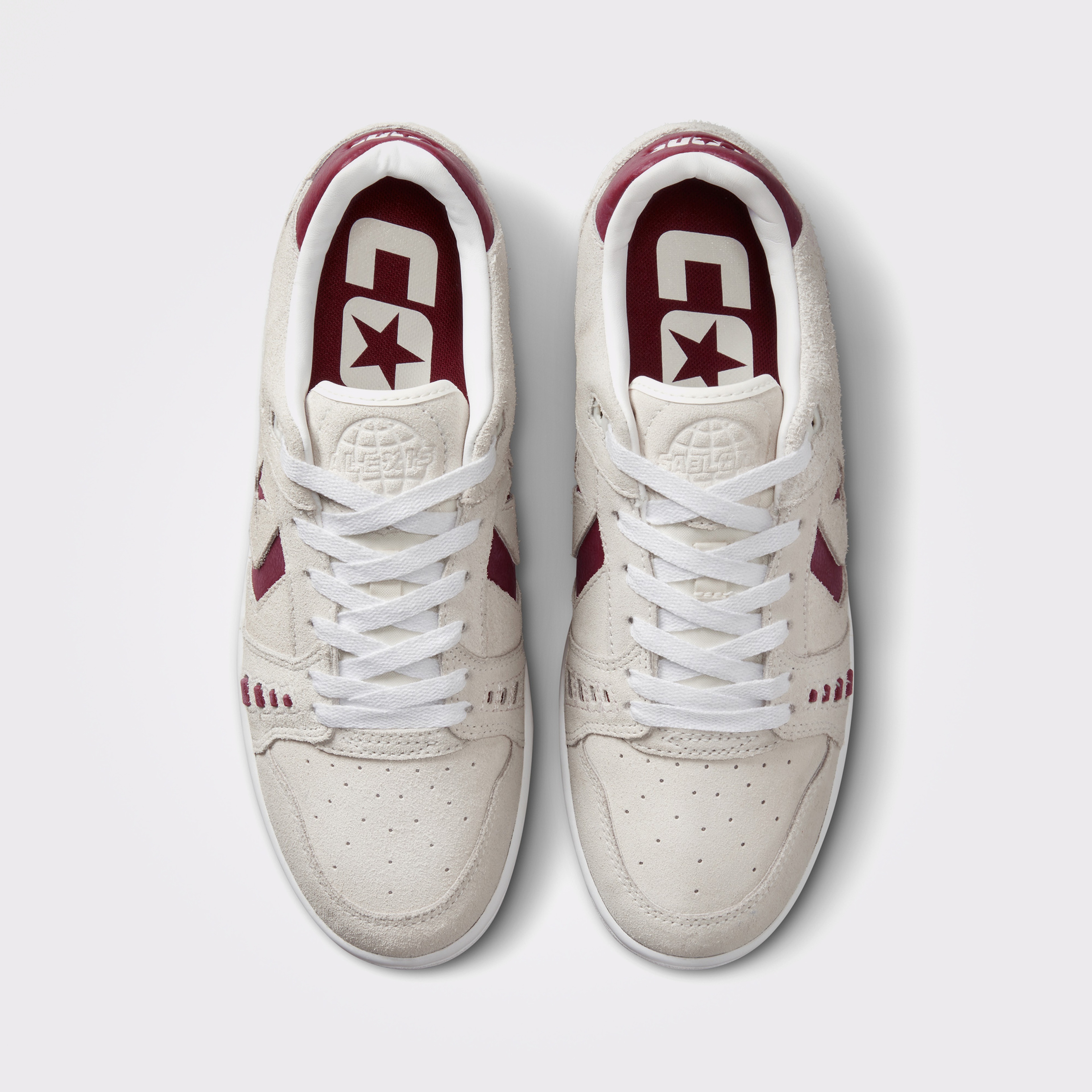 Converse As-1 Pro Erkek Bej/Bordo Sneaker