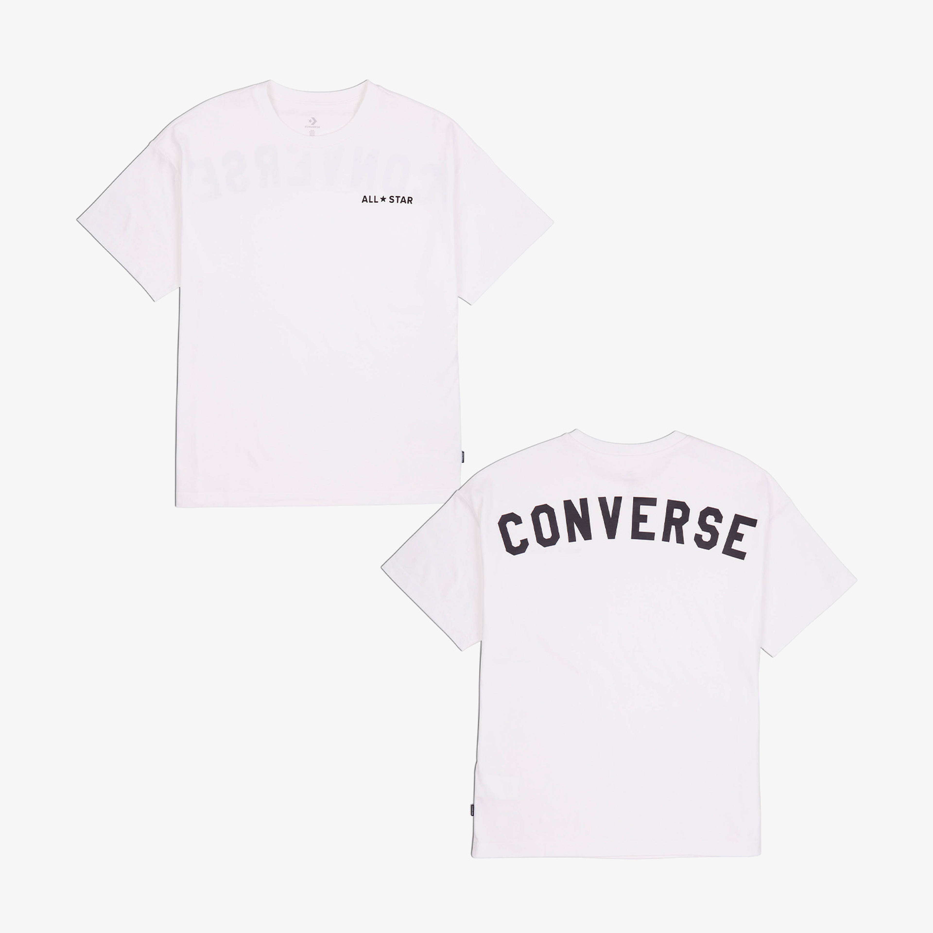 Converse Oversized All Star Kadın Beyaz T-Shirt