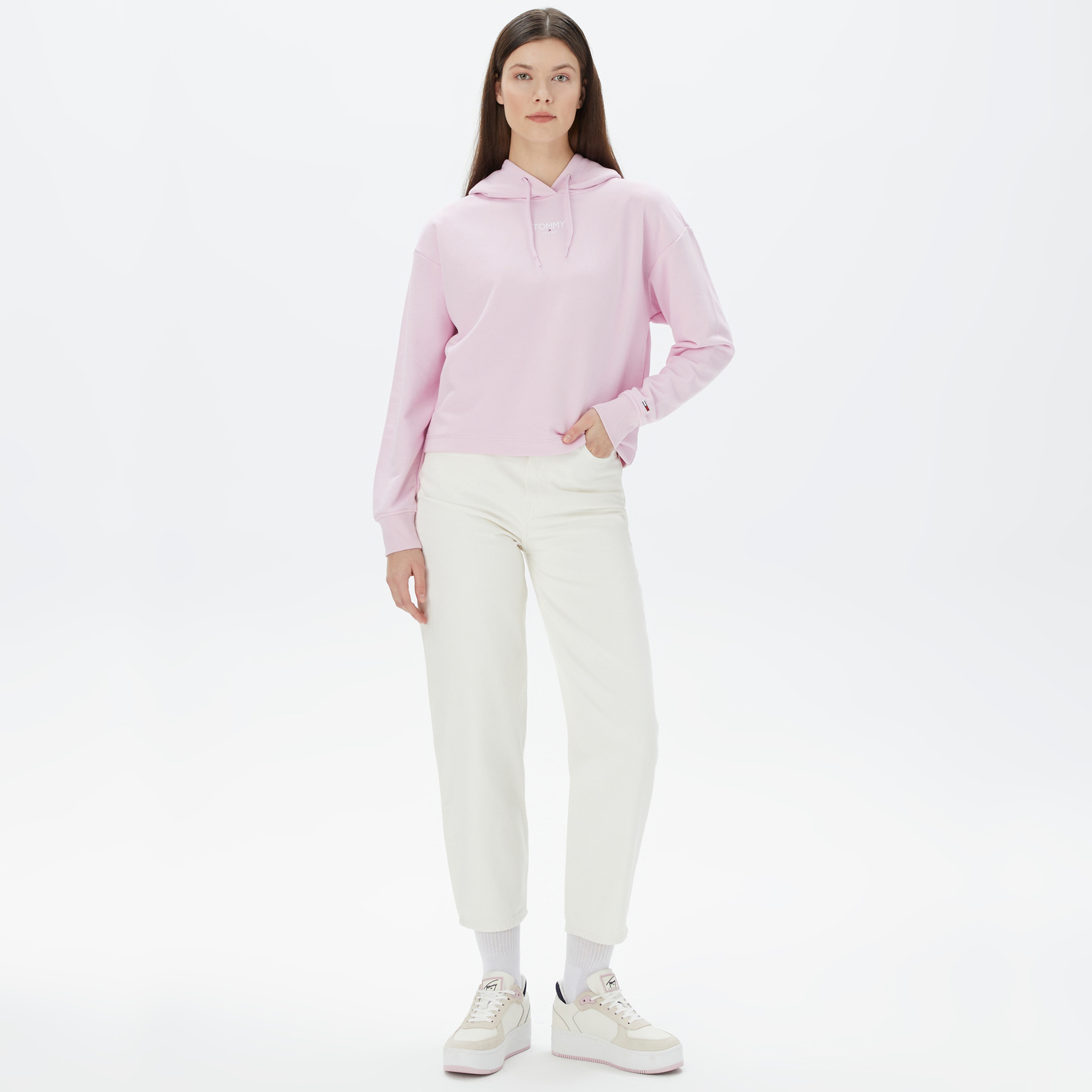 Tommy Hilfiger Kadın Beyaz Denim