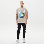 Market Smiley Happiness Within Tie-Dye Erkek Lila T-Shirt