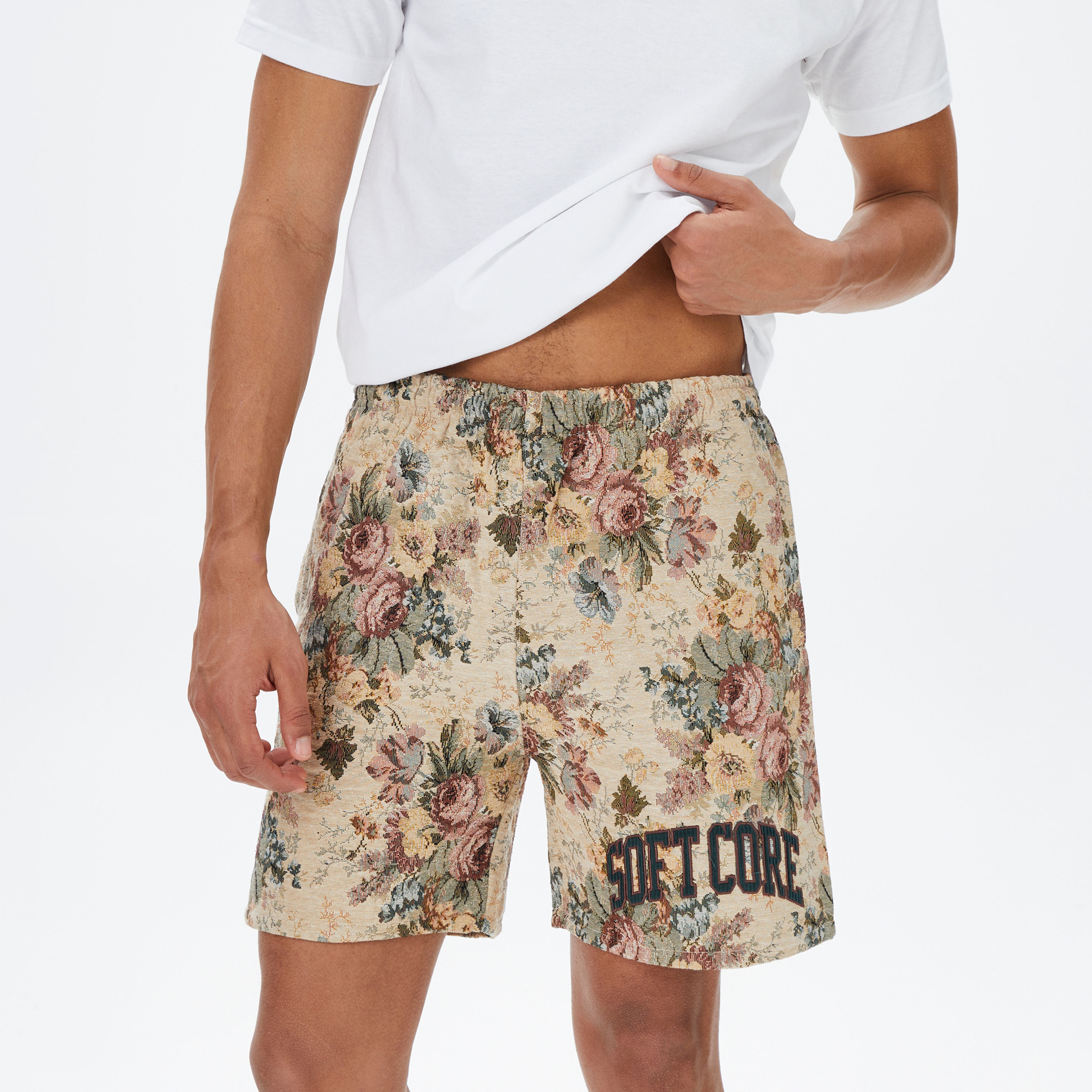 Market Floral Tapestry Erkek Renkli Şort