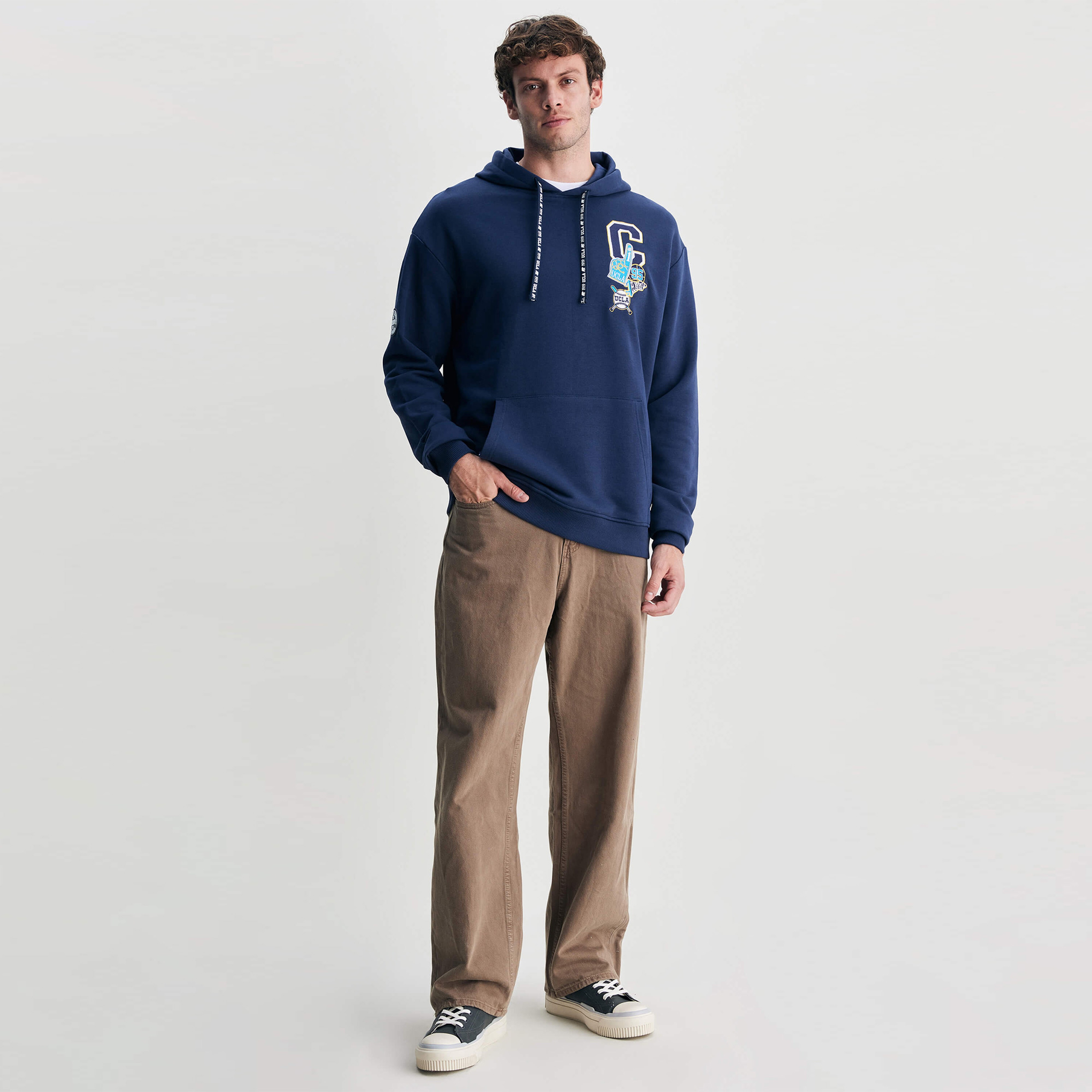 Ucla Erkek Lacivert Sweatshirt