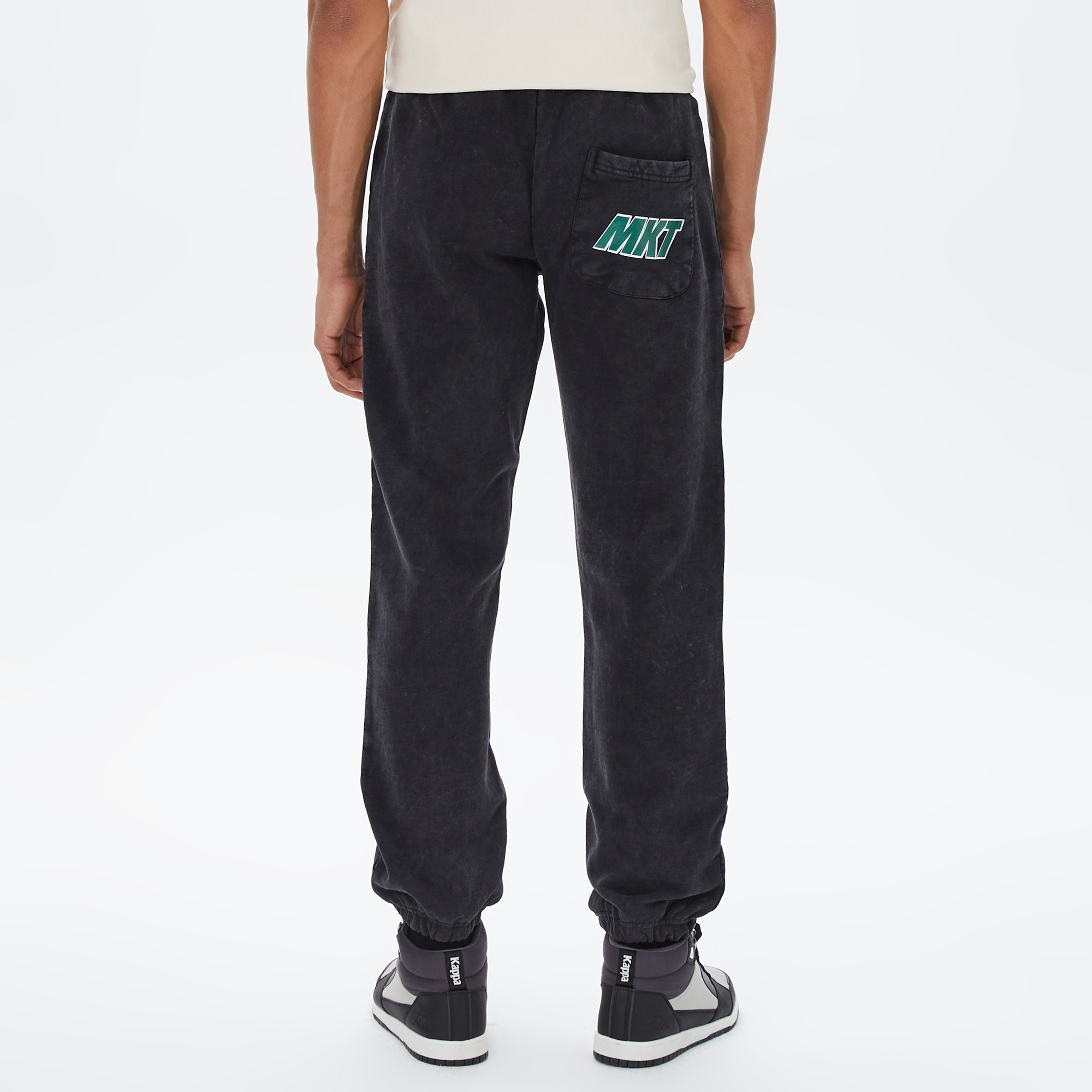 Market Tier Zero Sweat Erkek Siyah Pantolon