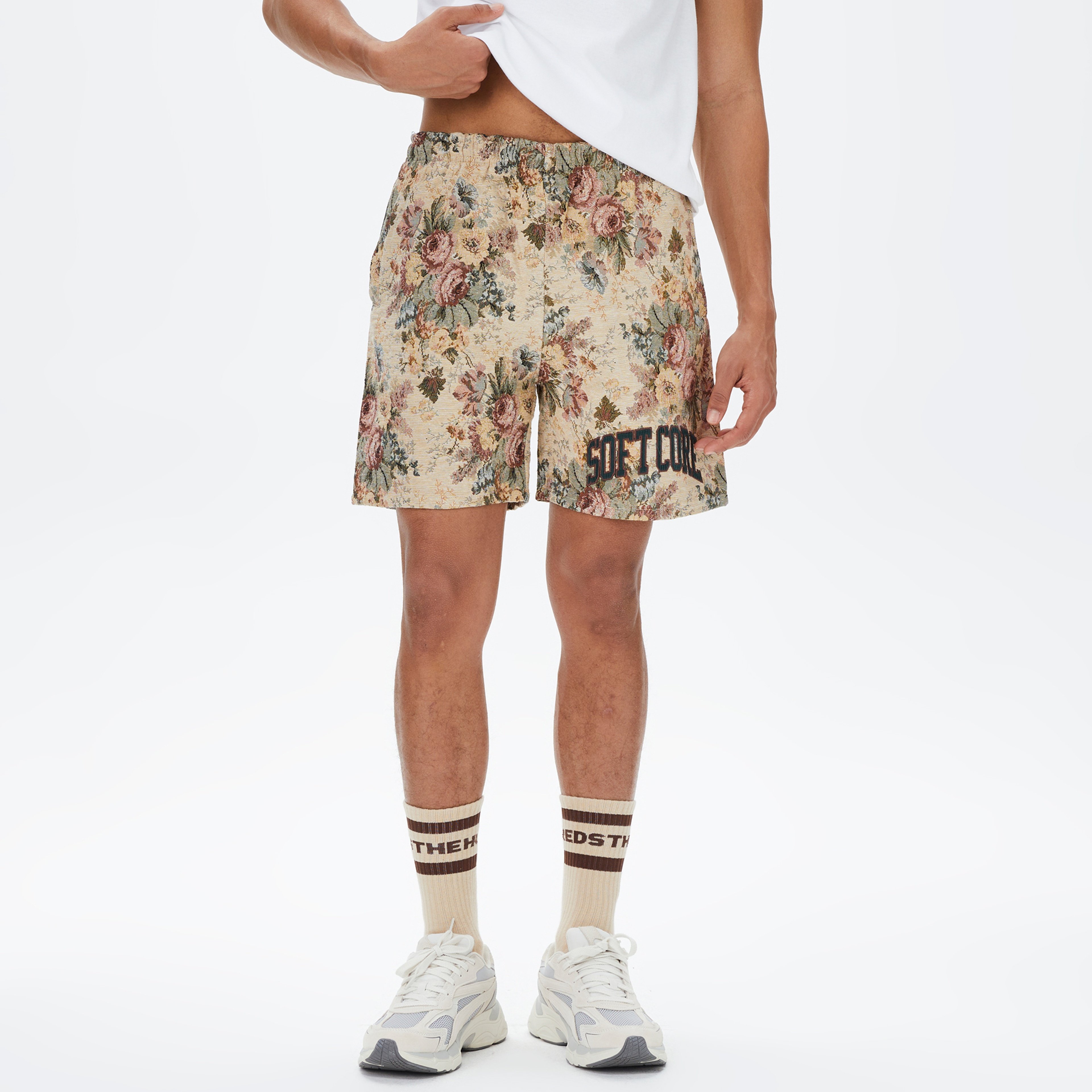 Market Floral Tapestry Erkek Renkli Şort