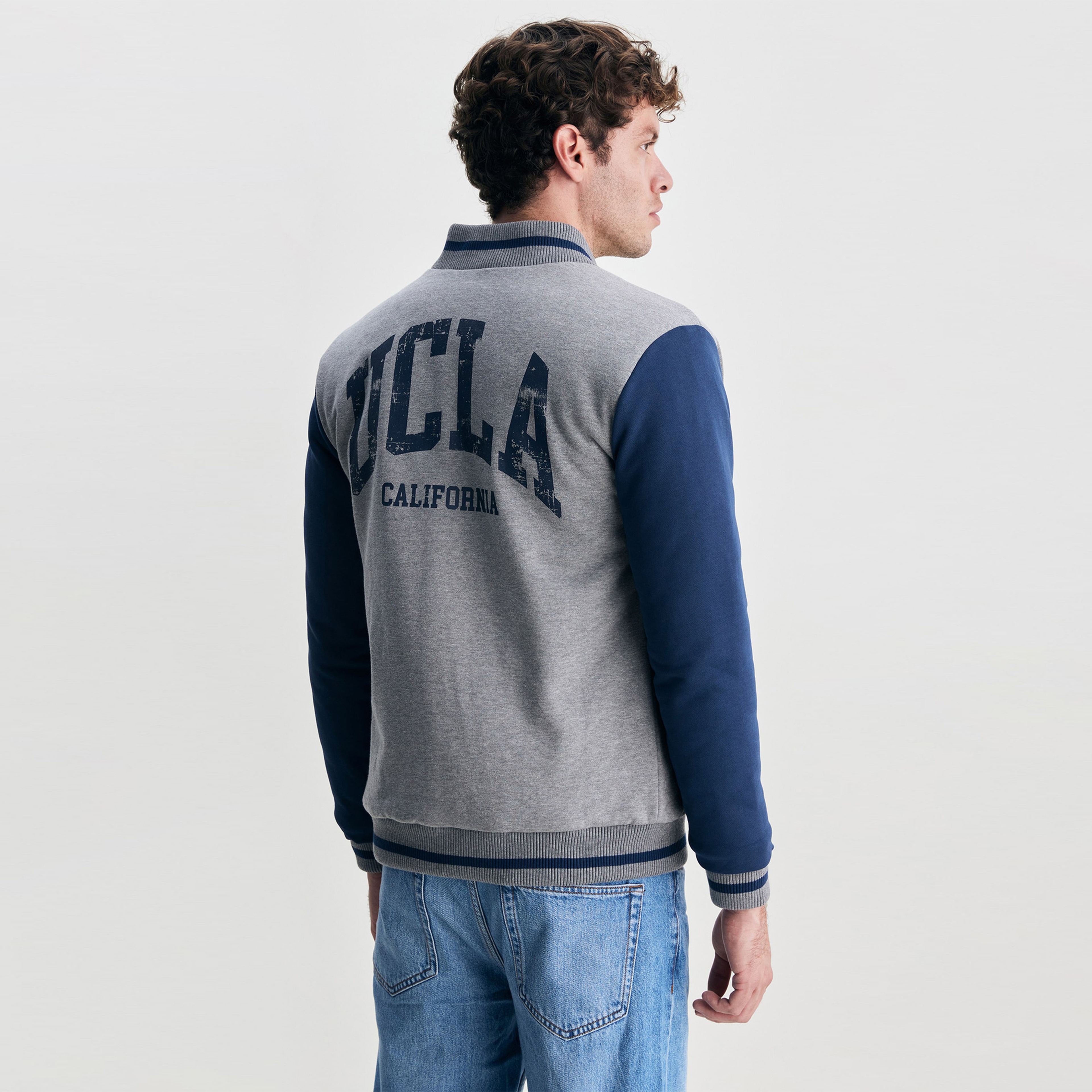 Ucla Erkek Gri Ceket