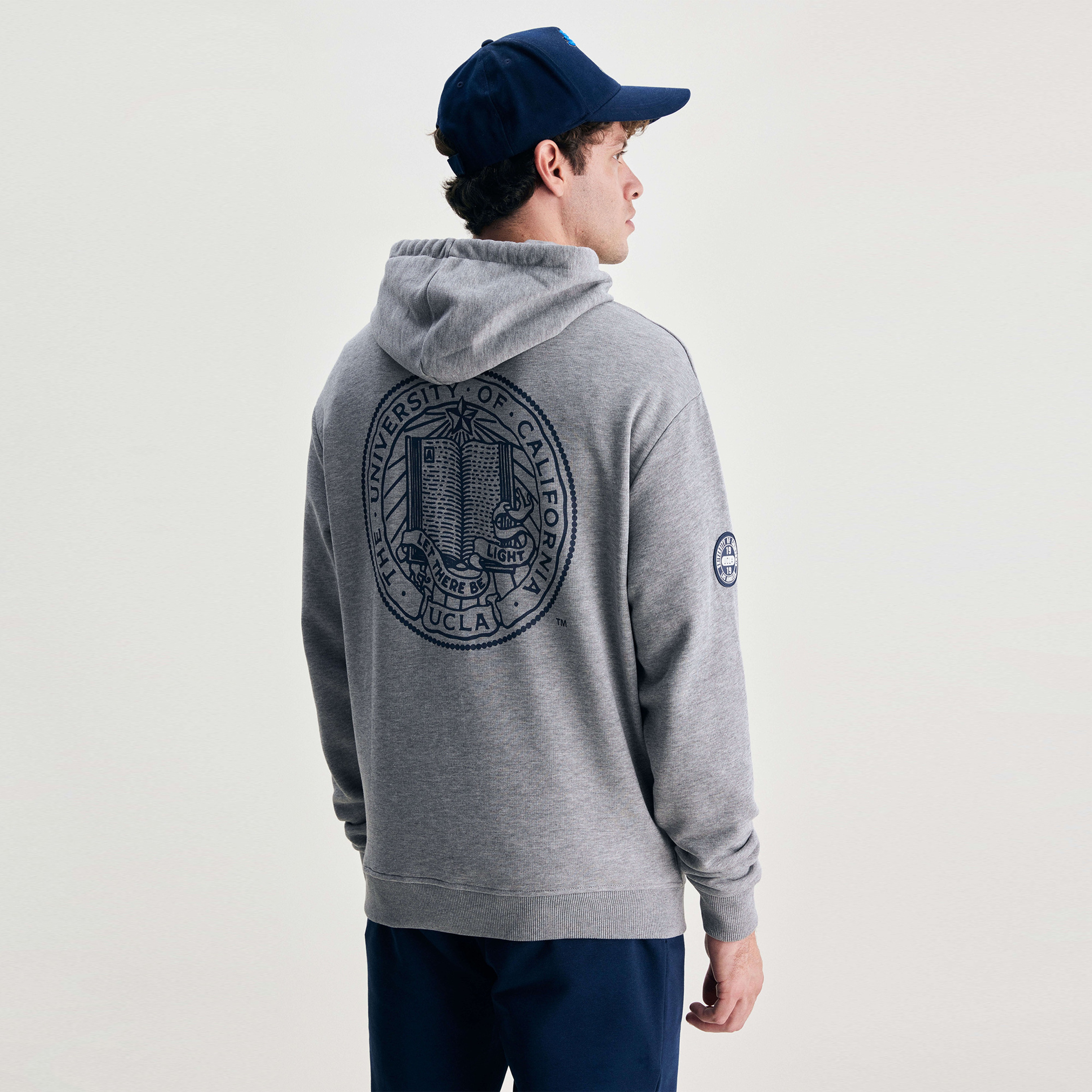 Ucla Erkek Gri Sweatshirt