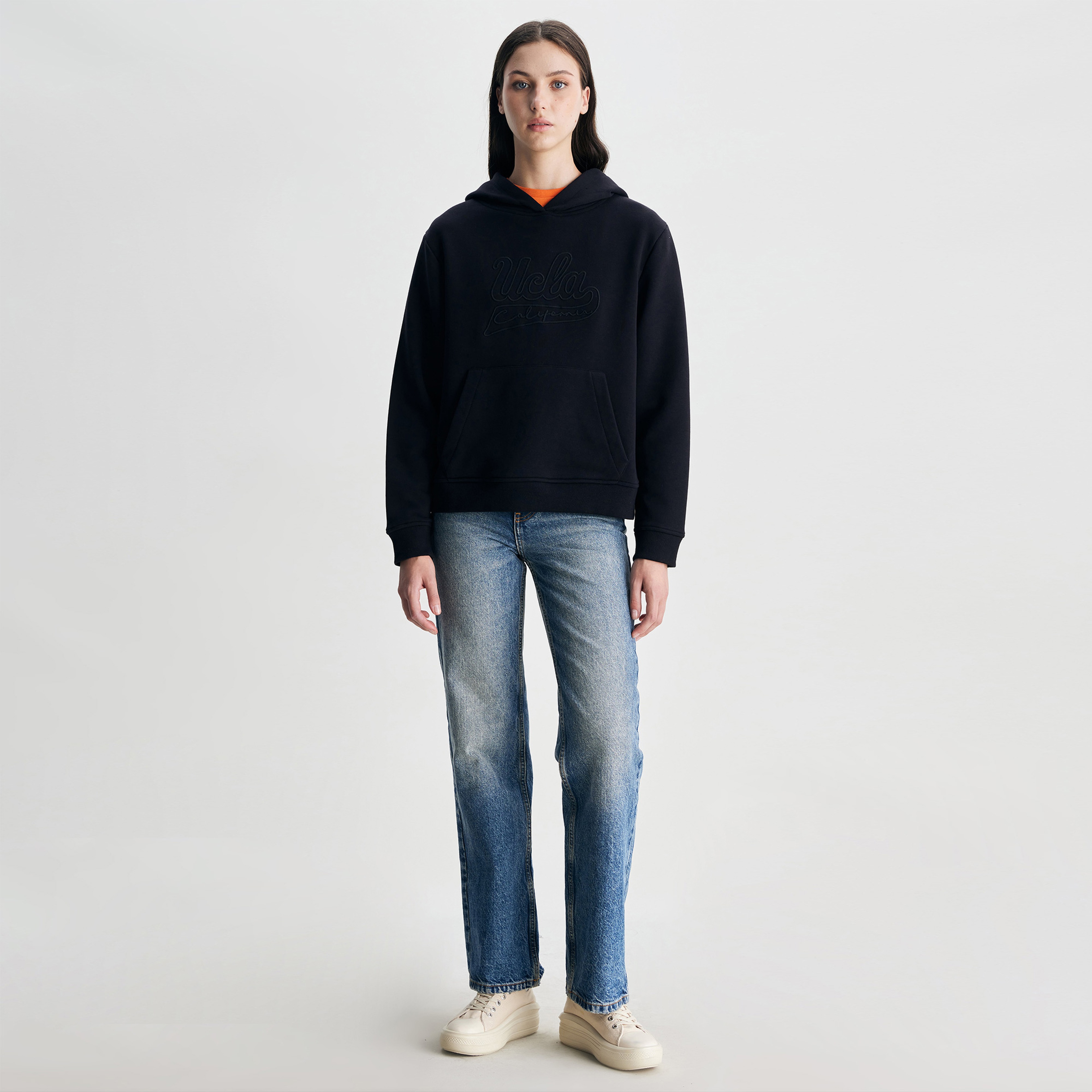 Ucla Kadın Siyah Sweatshirt