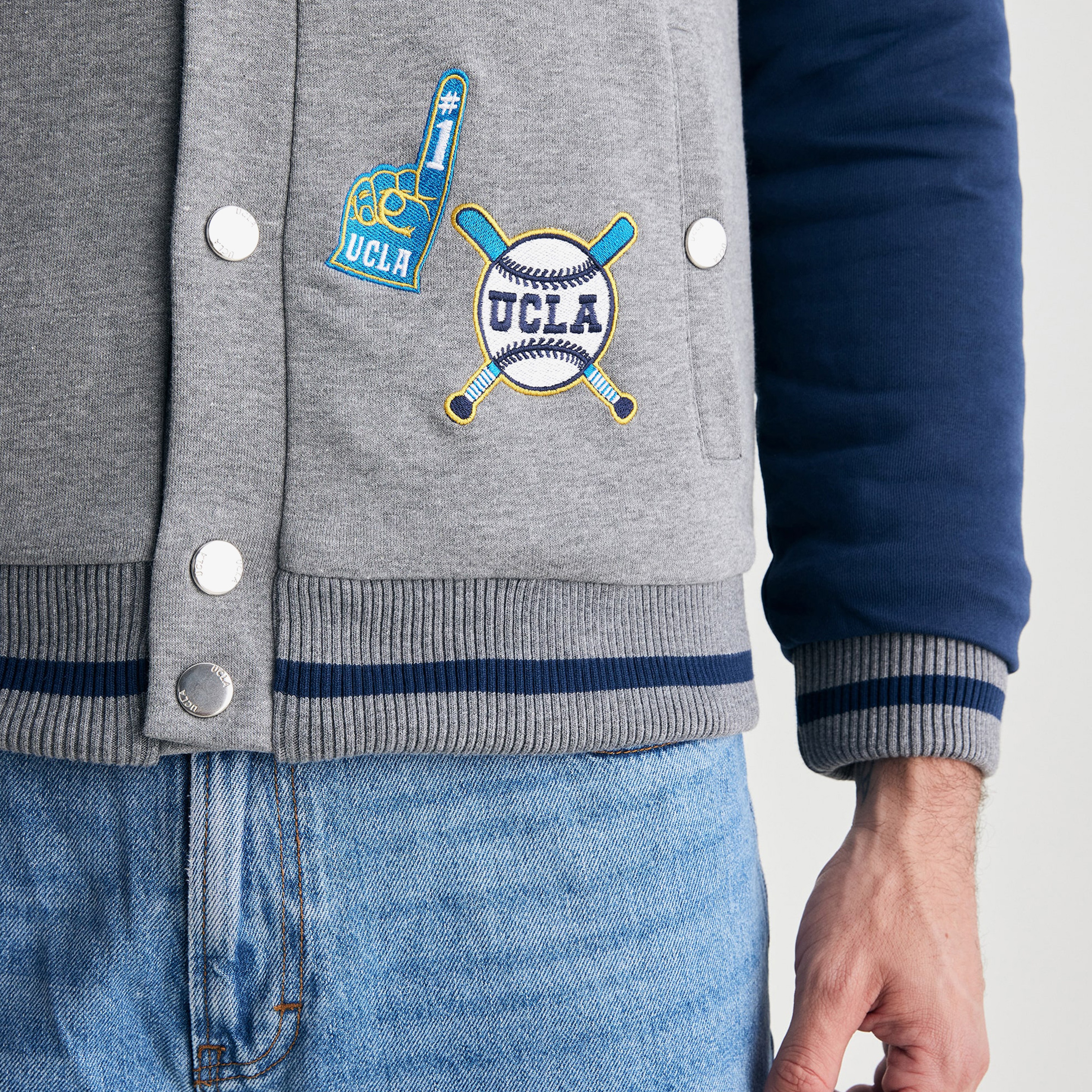 Ucla Erkek Gri Ceket