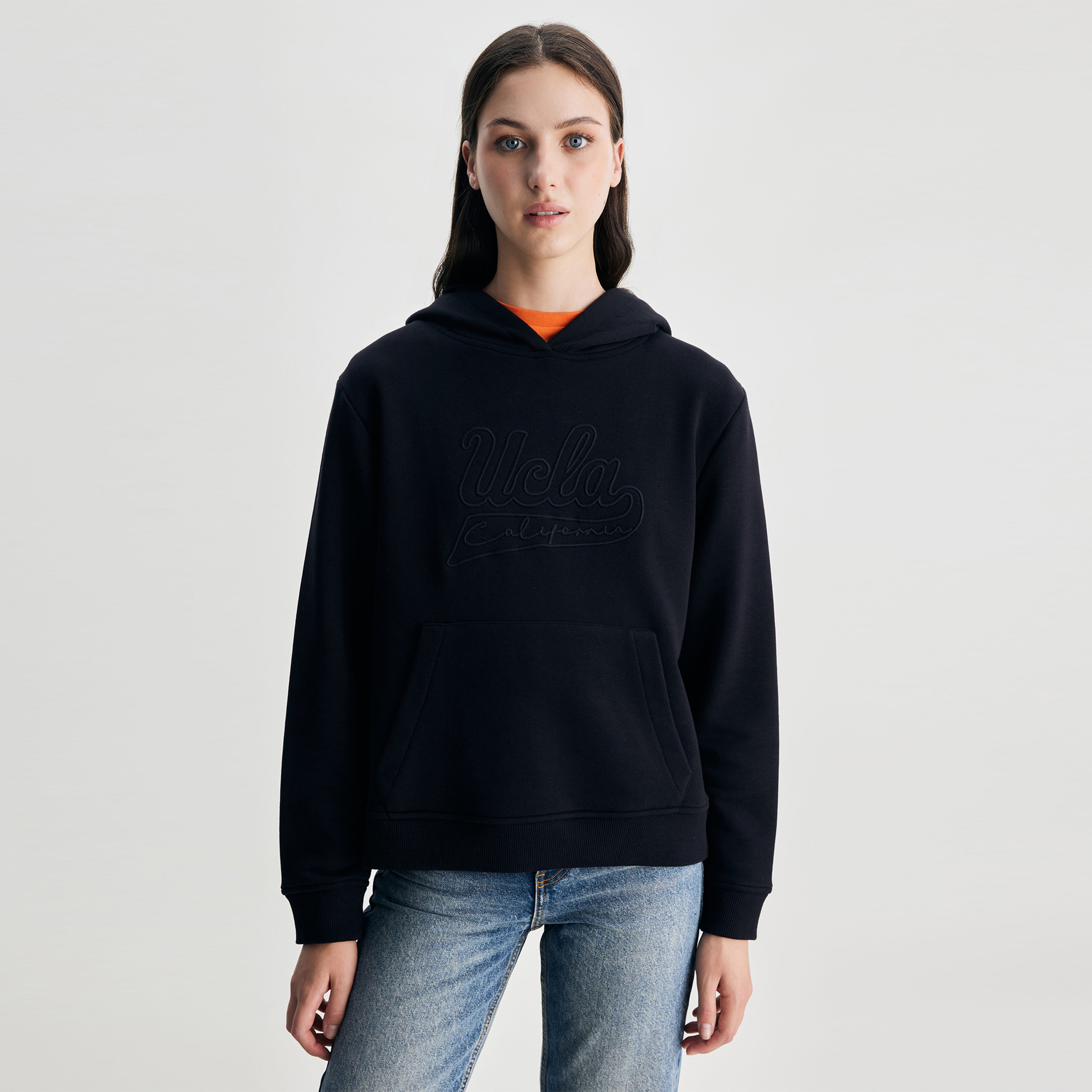 Ucla Kadın Siyah Sweatshirt