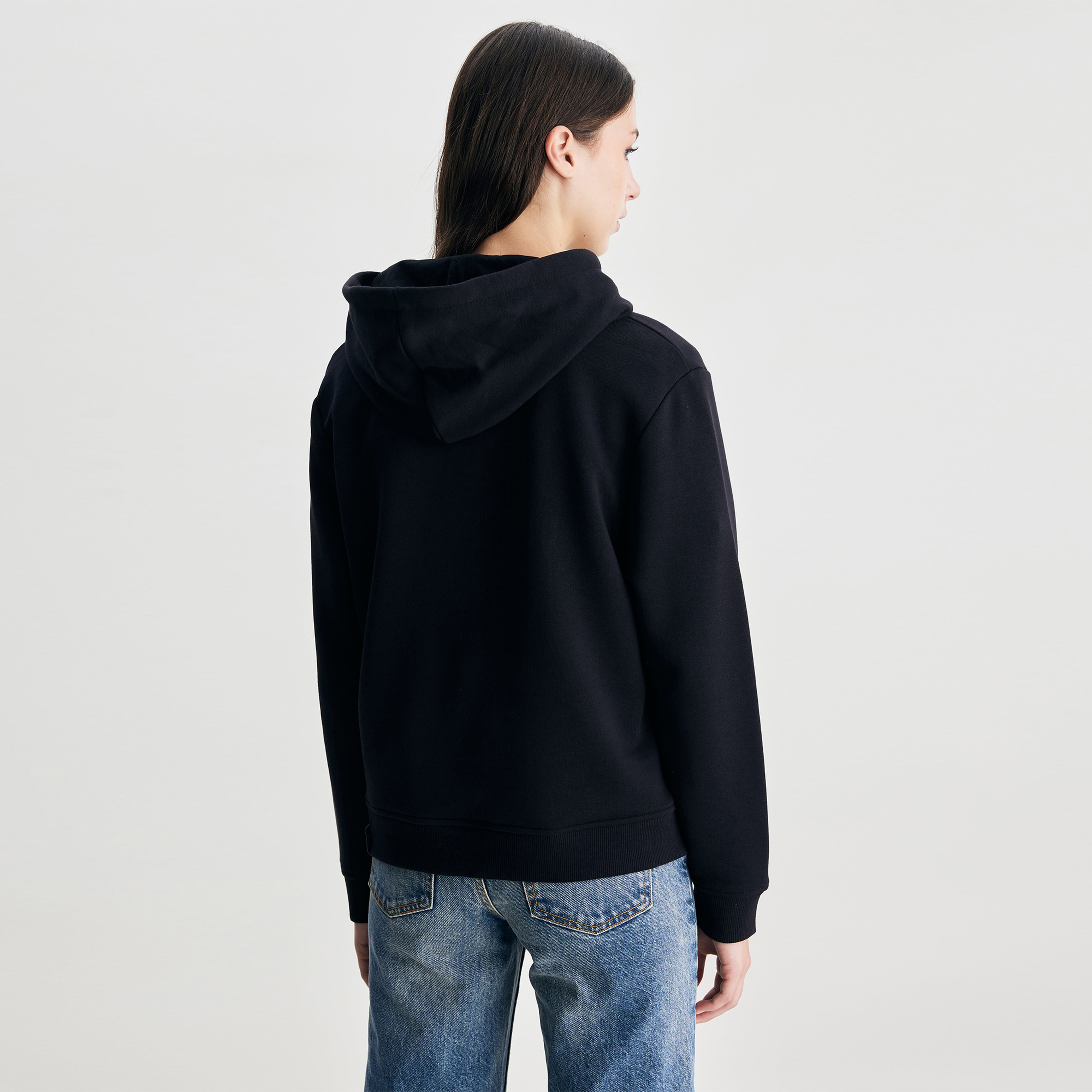 Ucla Kadın Siyah Sweatshirt