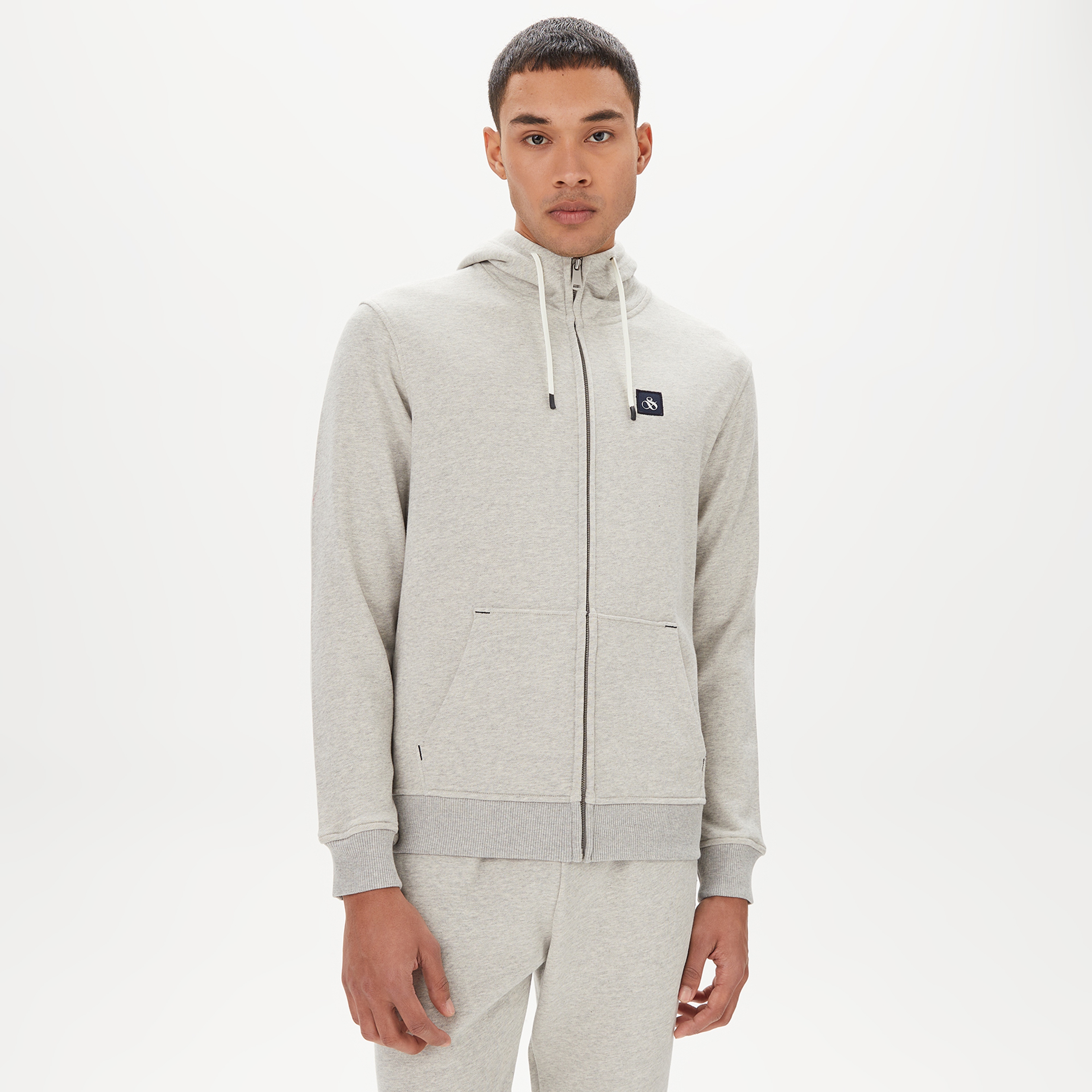 Scotch&Soda Erkek Gri Sweatshirt