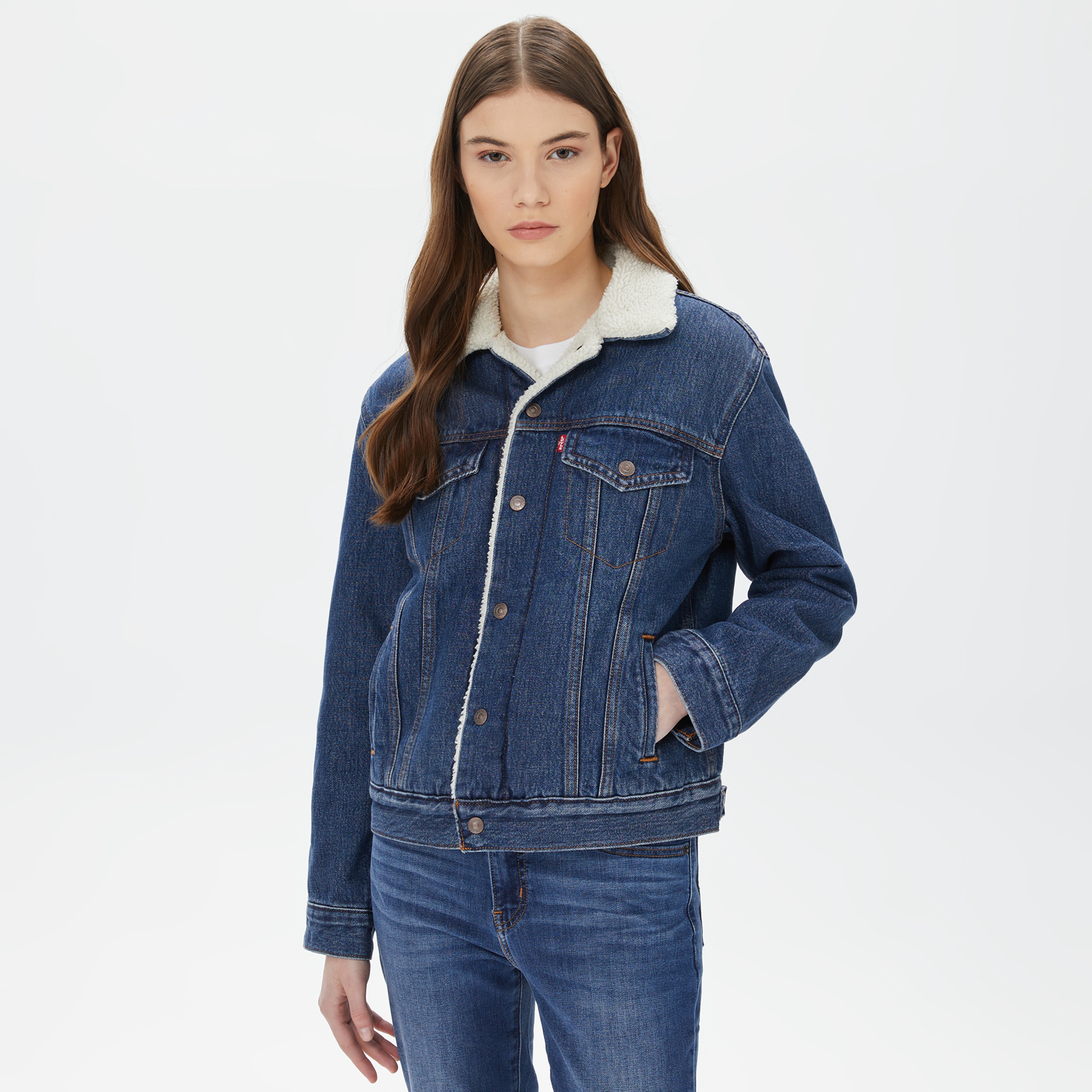 Levis Kadın Lacivert Ceket