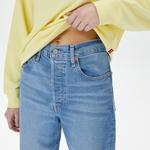 Levi's Ribcage Straight Center Lane Kadın Mavi Jean