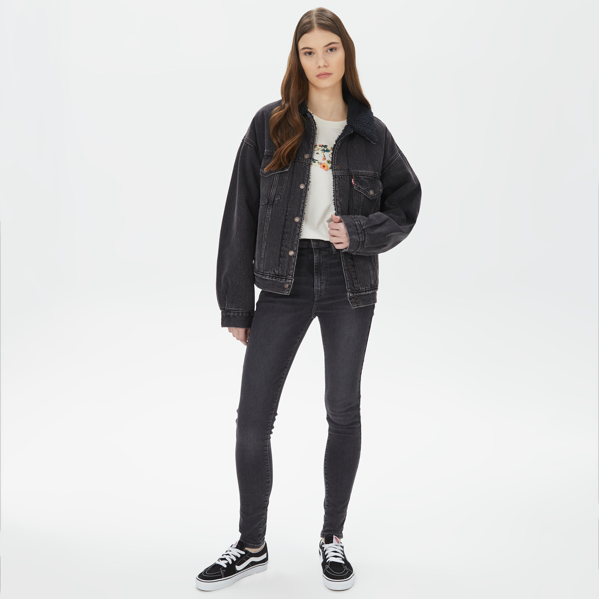 Levis Kadın Siyah CeketSA4435| Occasion