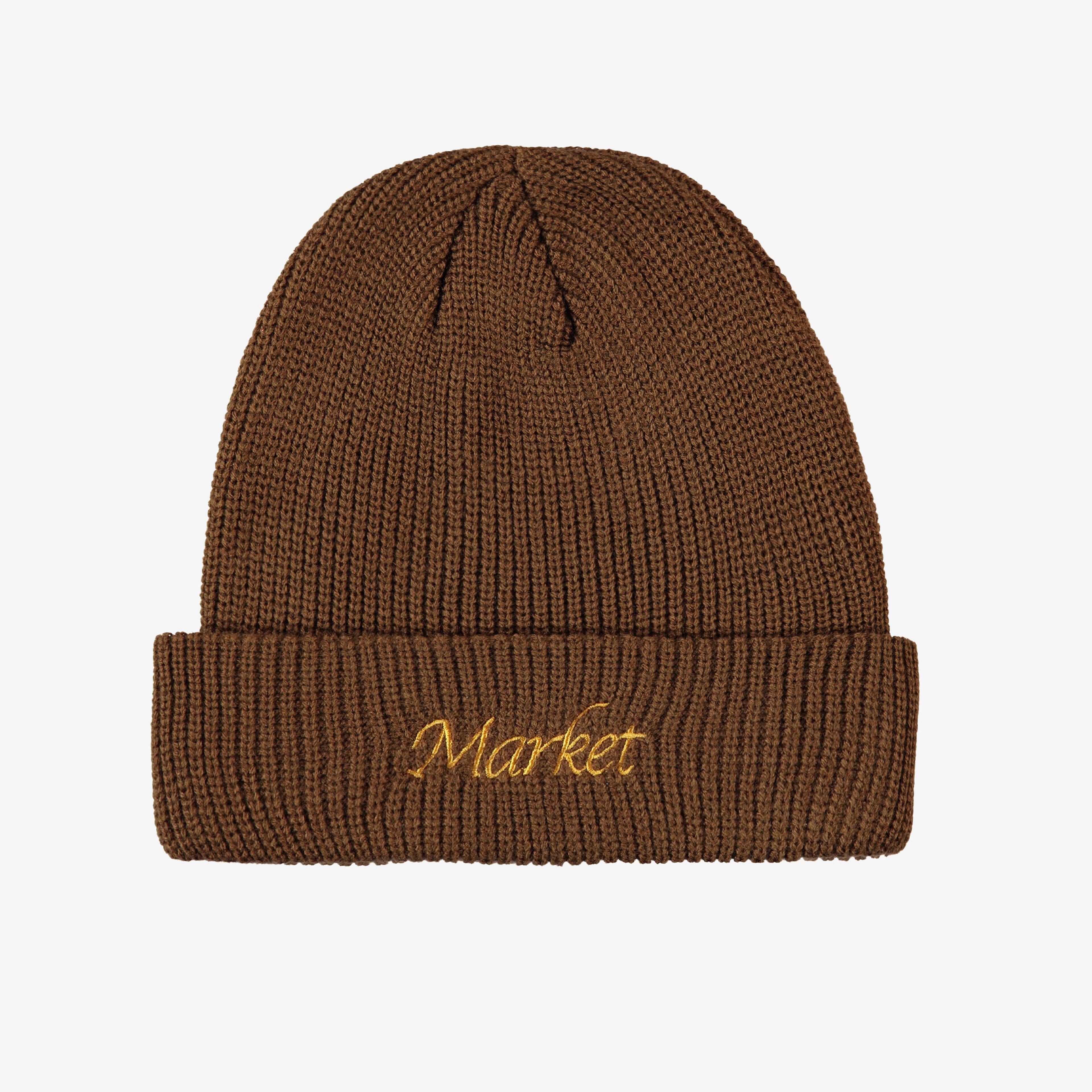 Market Smiley Upside Down Erkek Kahverengi Bere