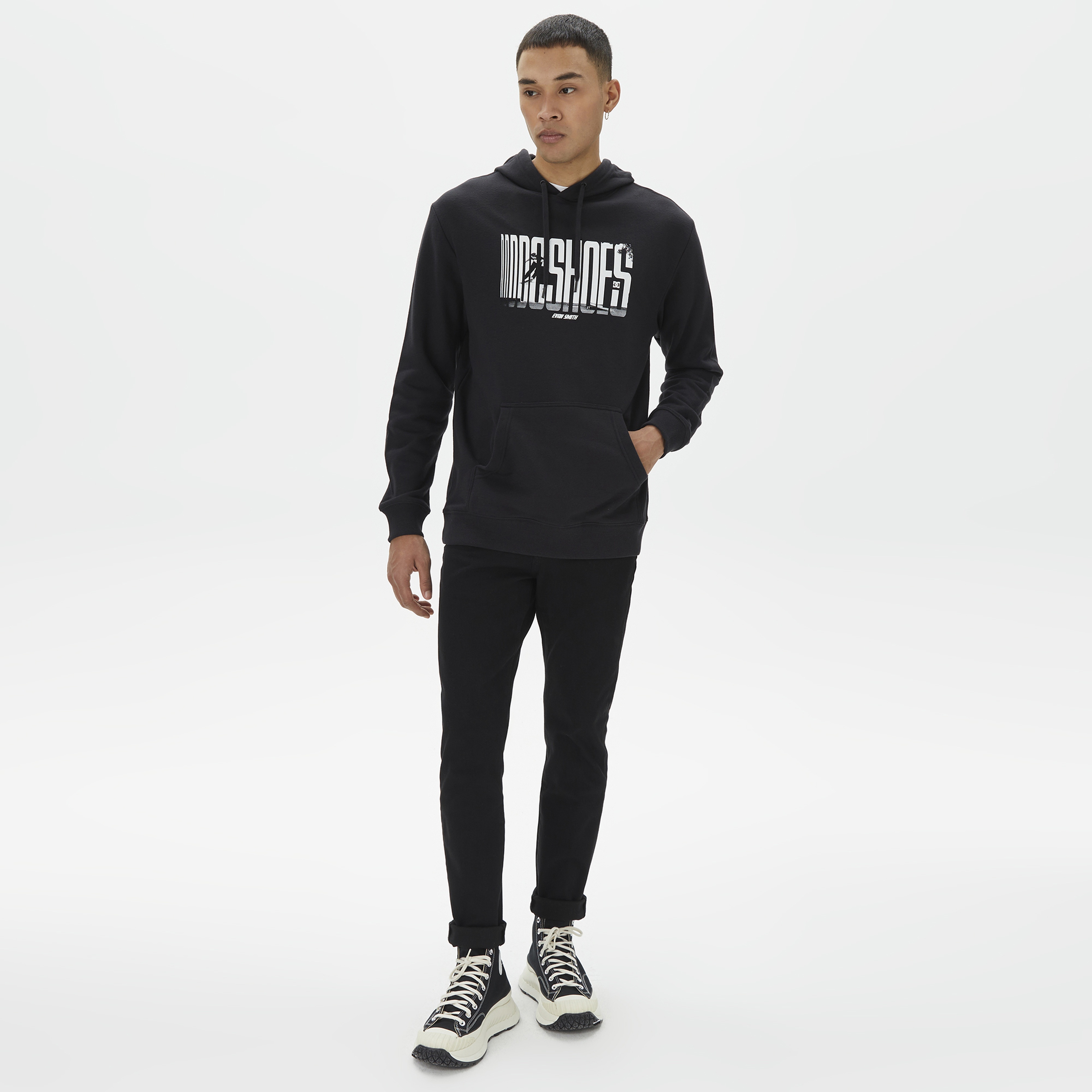 Dc On The Grind Ph Erkek Siyah Hoodie