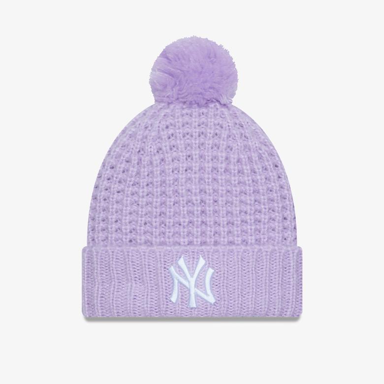 New Era Cosy Pom Kadın Mor Bere