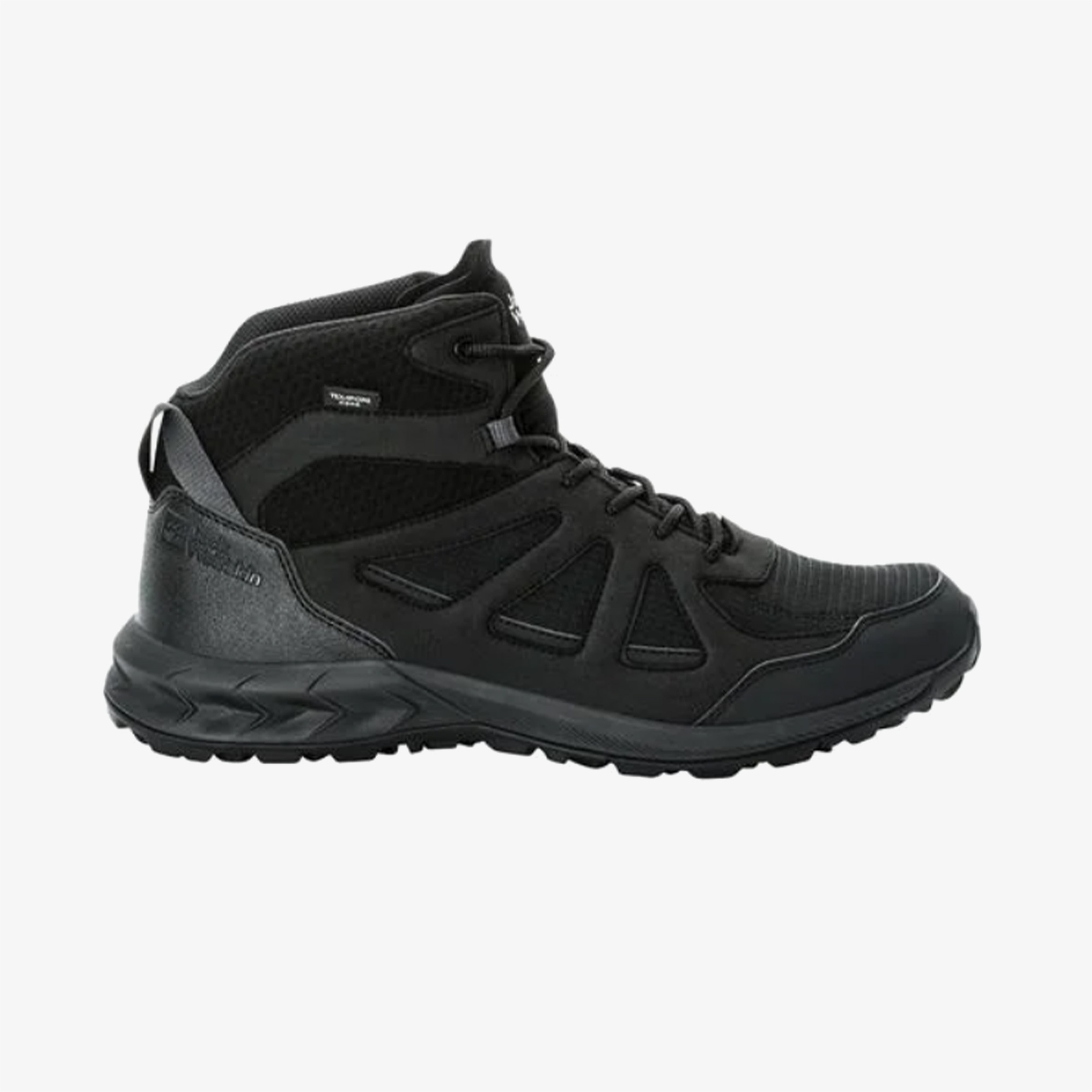Jack Wolfskin Woodland 2 Texapore Mid Erkek Siyah Bot
