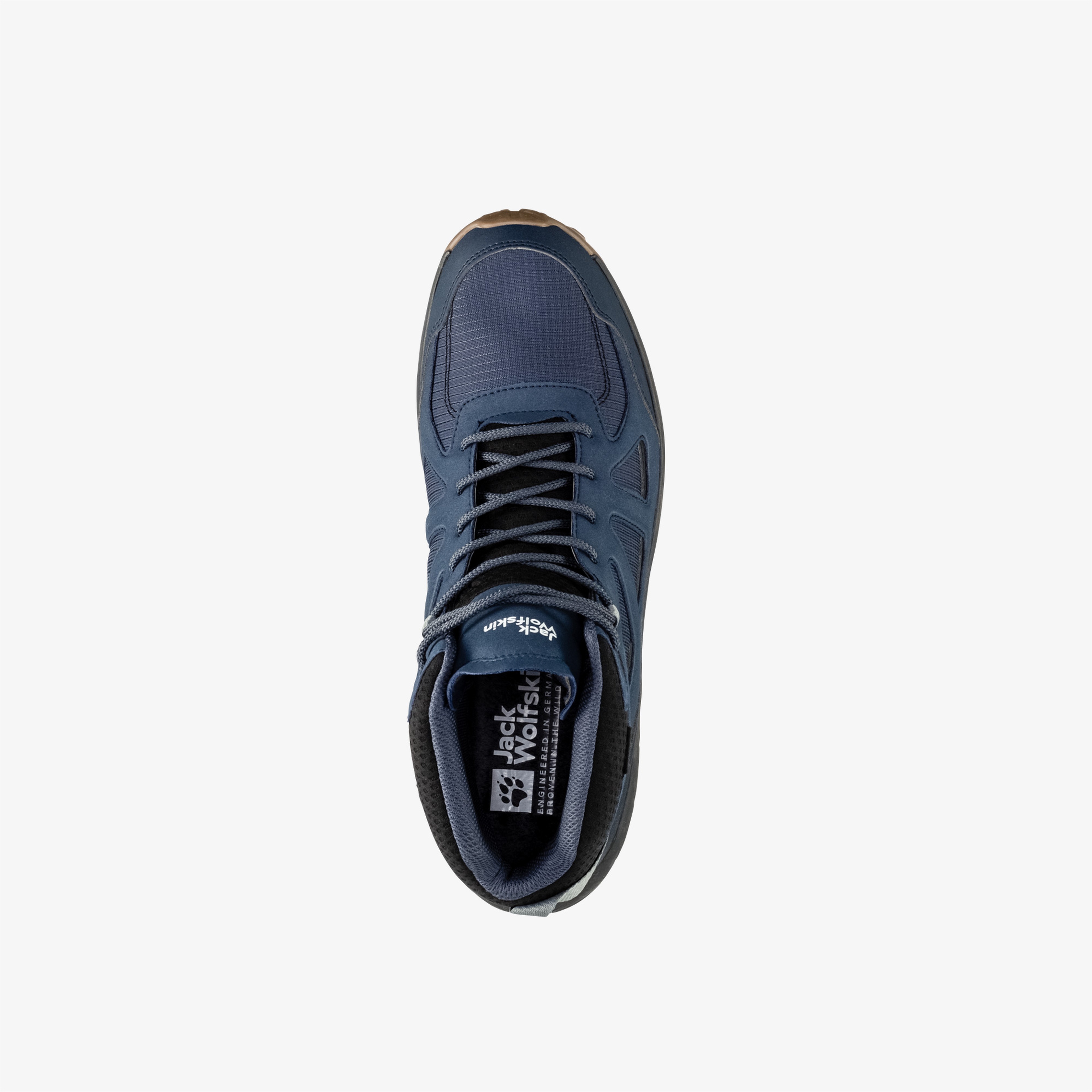 Jack Wolfskin Woodland 2 Texapore Mid Erkek Mavi Bot