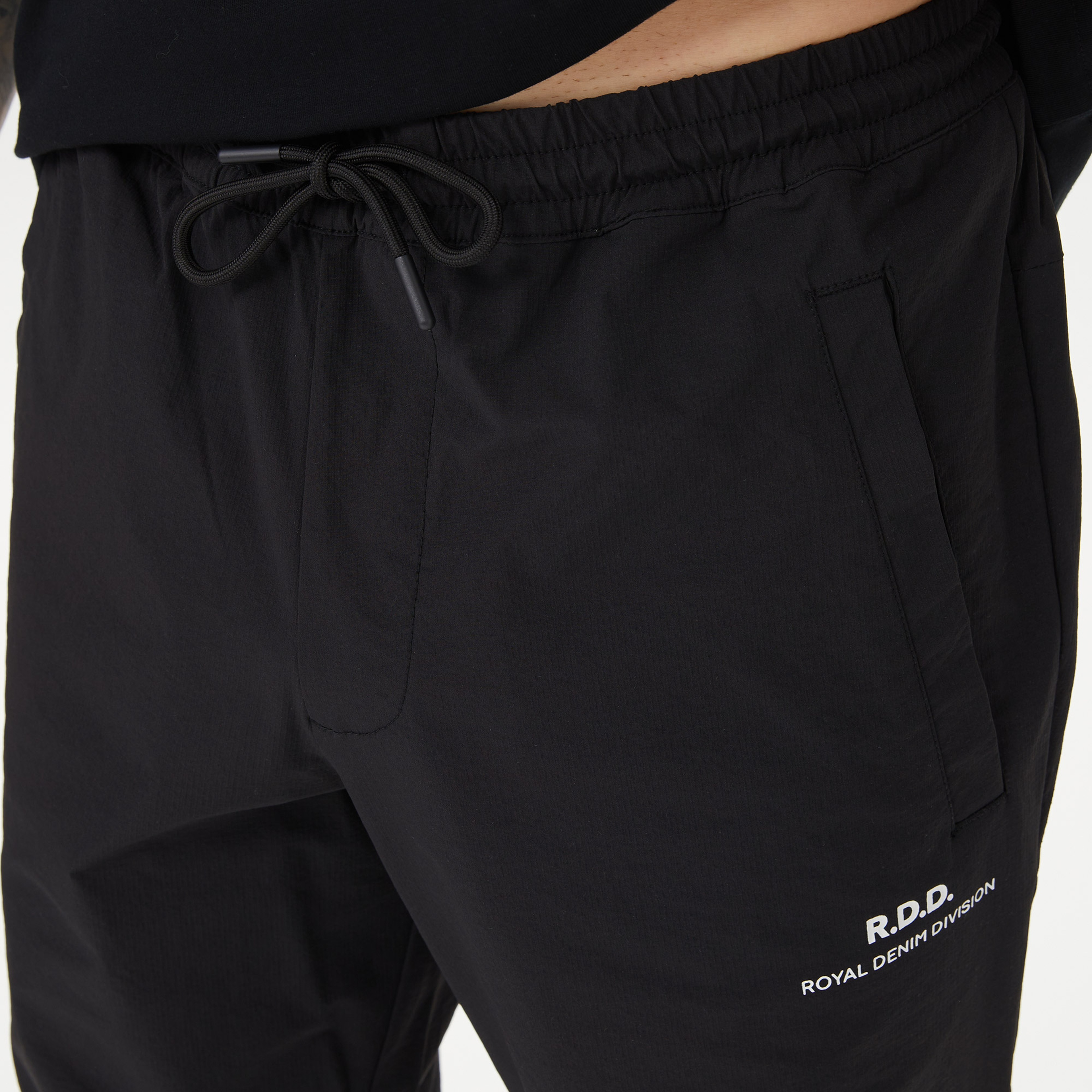 R.D.D. Royal Denim Division Erkek Siyah Eşofman Altı