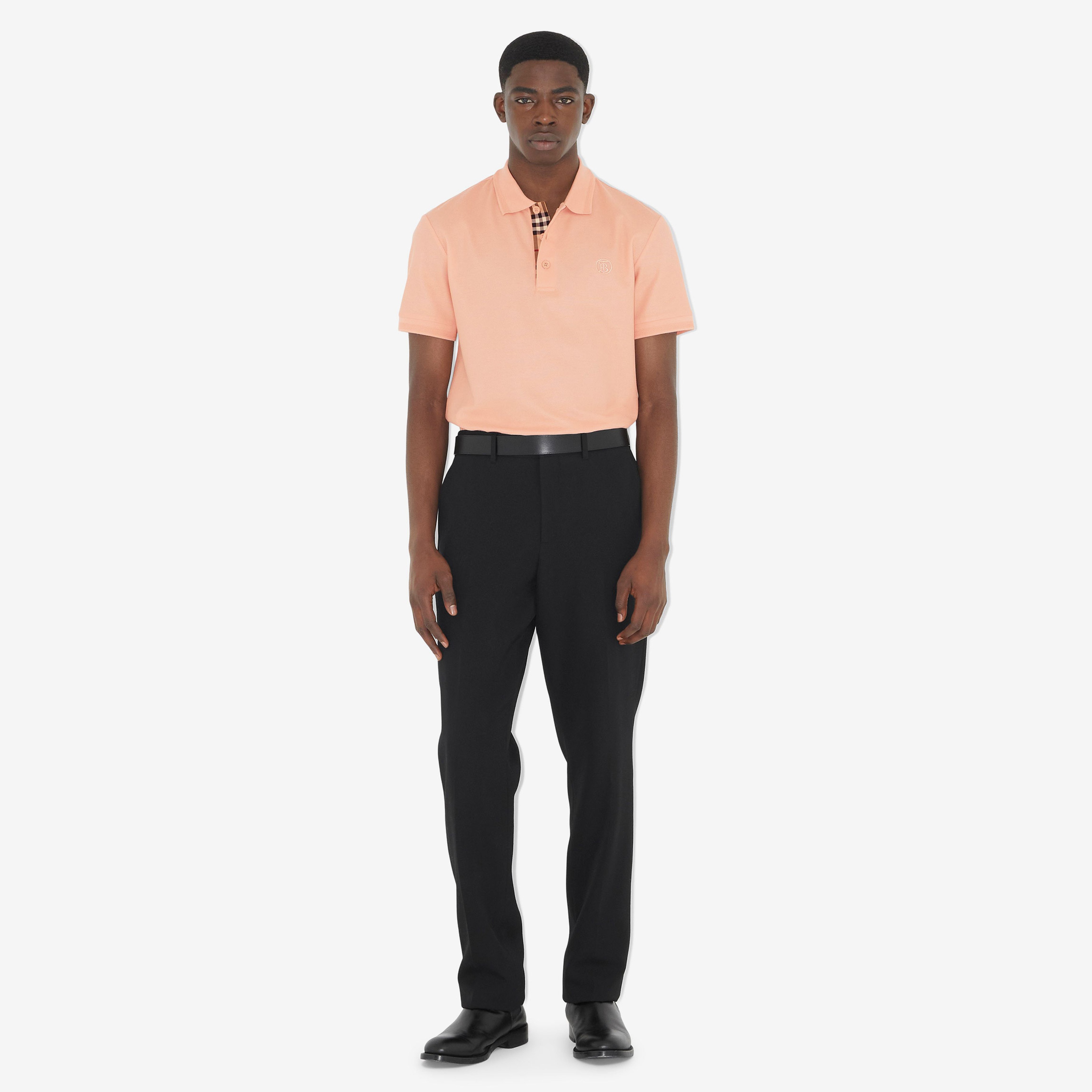 Burberry Erkek Pembe Polo