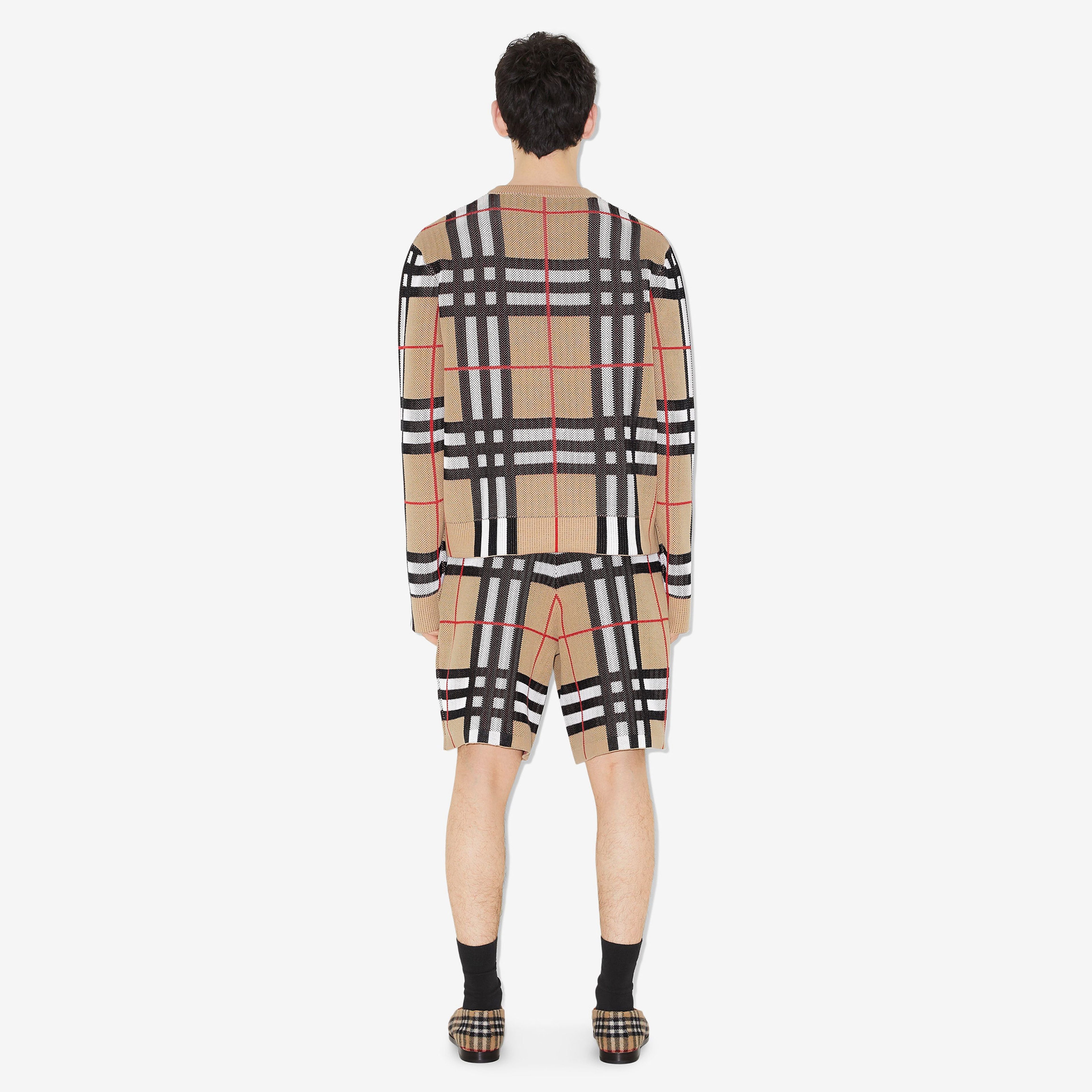Burberry Erkek Bej Triko