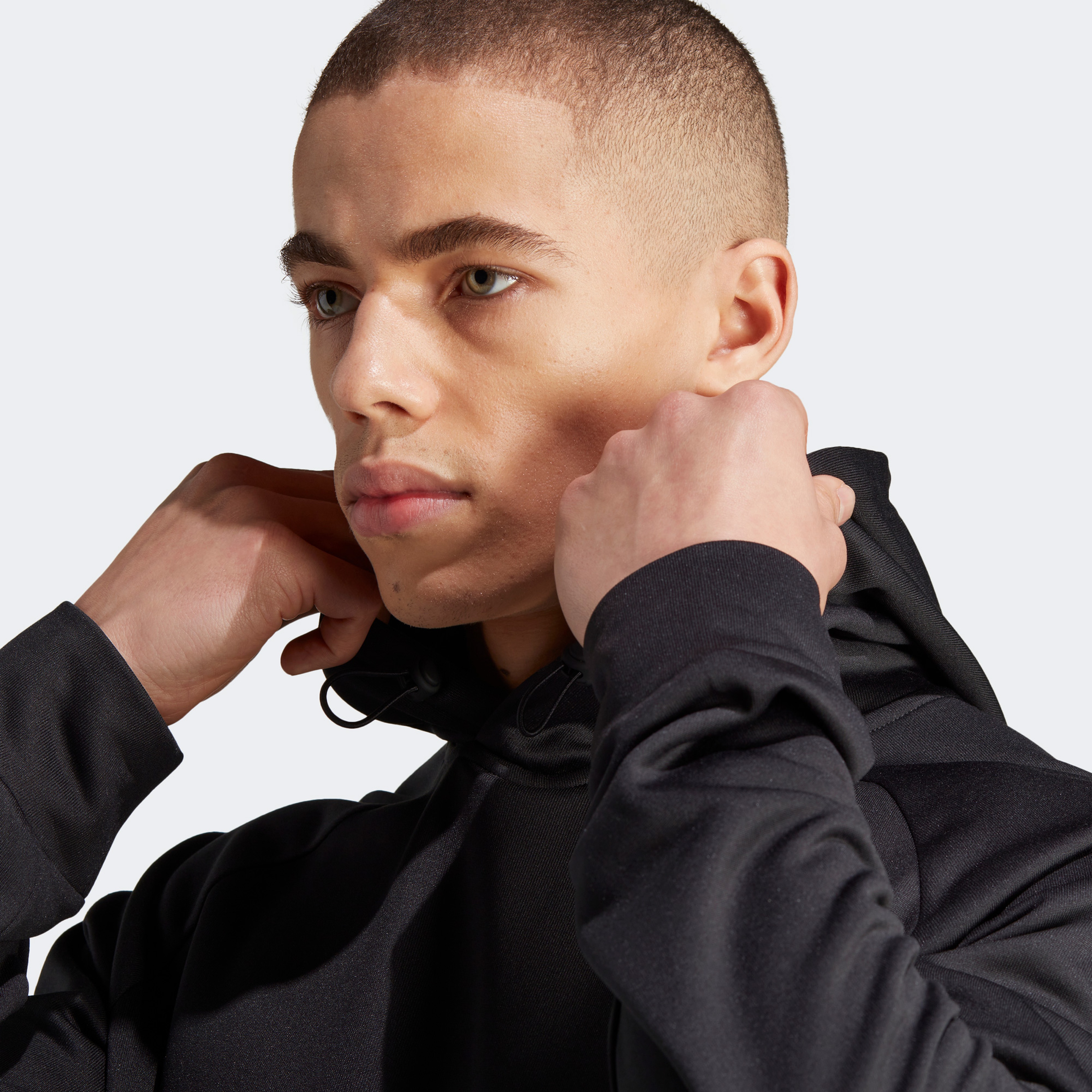 adidas Game And Go Small Logo Erkek Siyah Günlük Sweatshirt