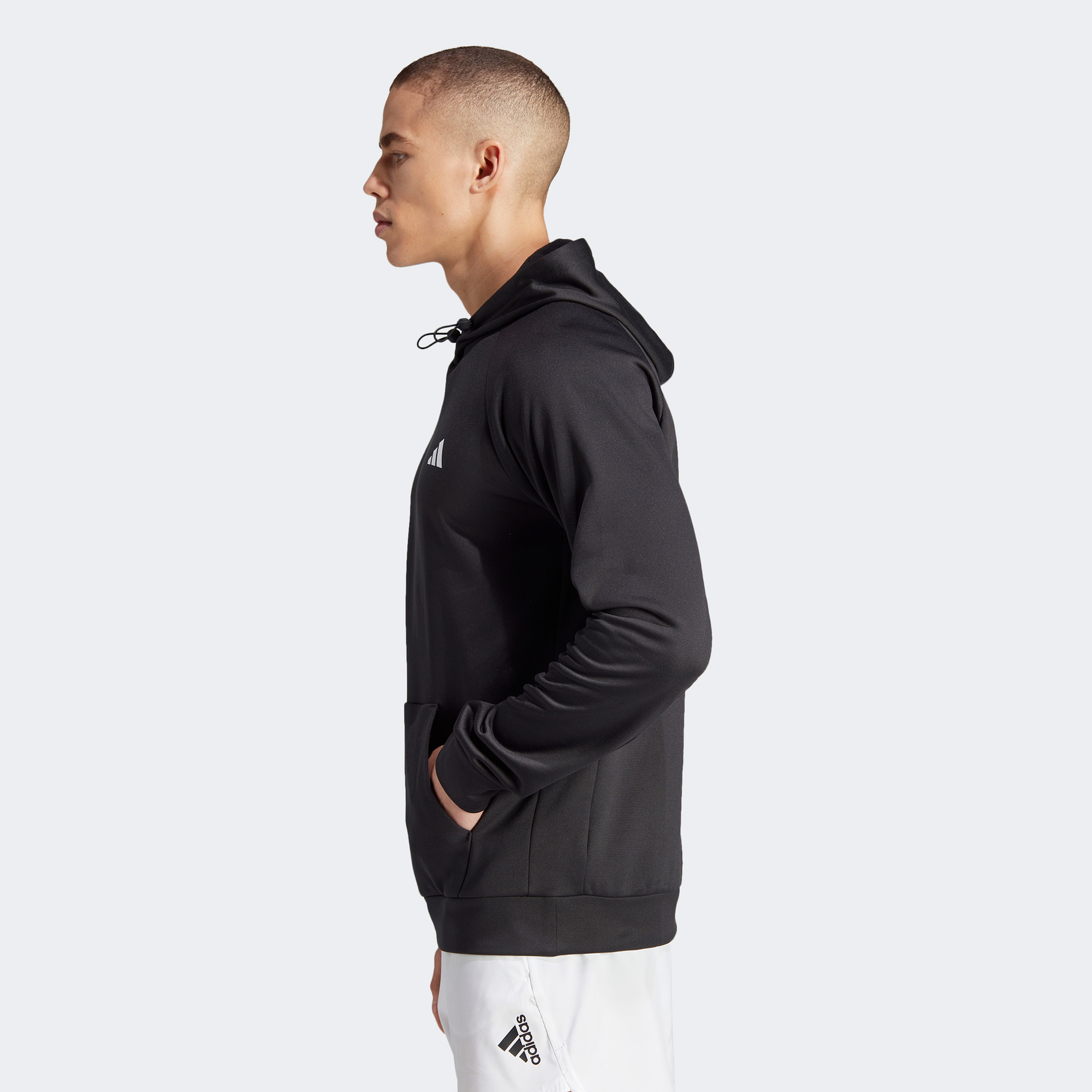 adidas Game And Go Small Logo Erkek Siyah Günlük Sweatshirt