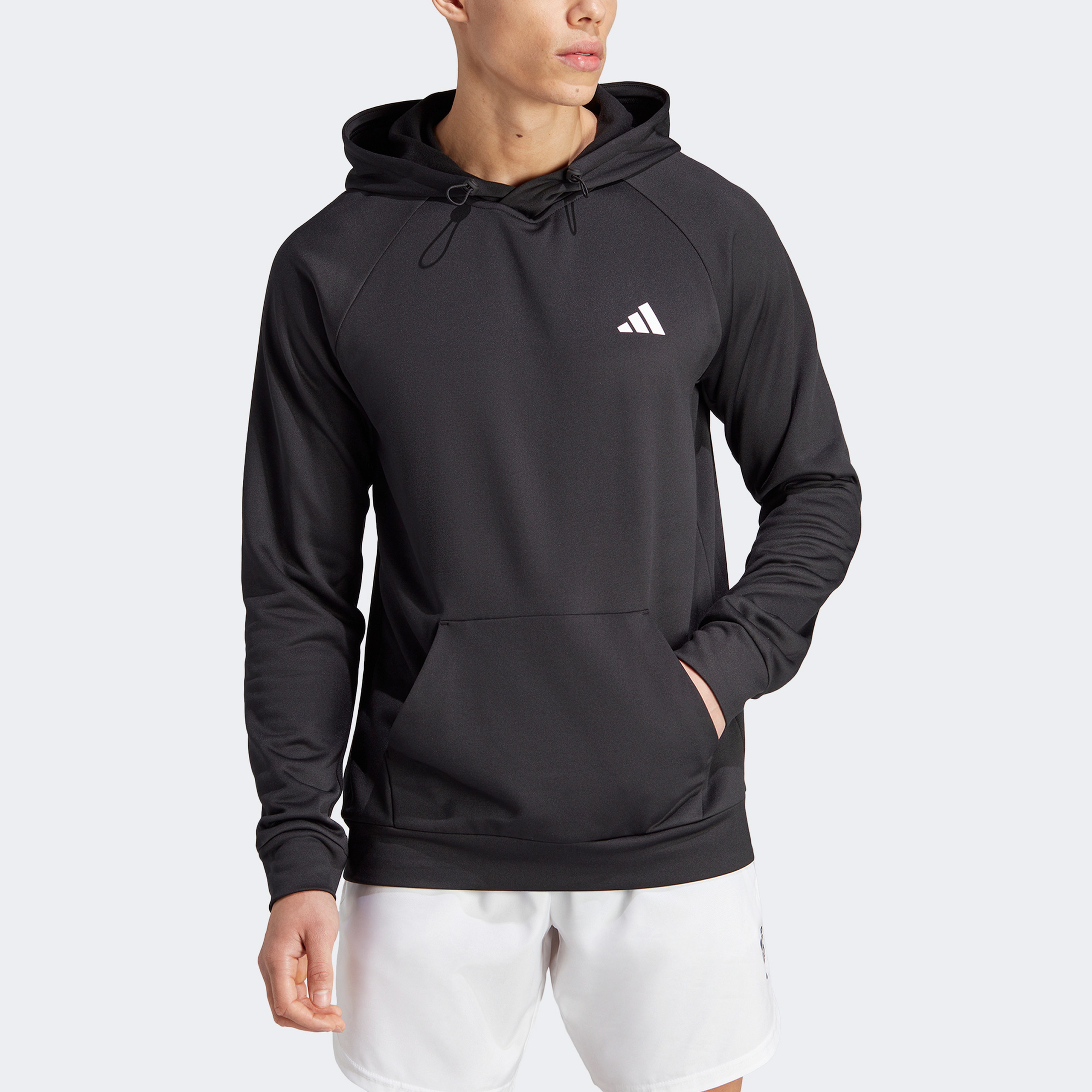 adidas Game And Go Small Logo Erkek Siyah Günlük Sweatshirt