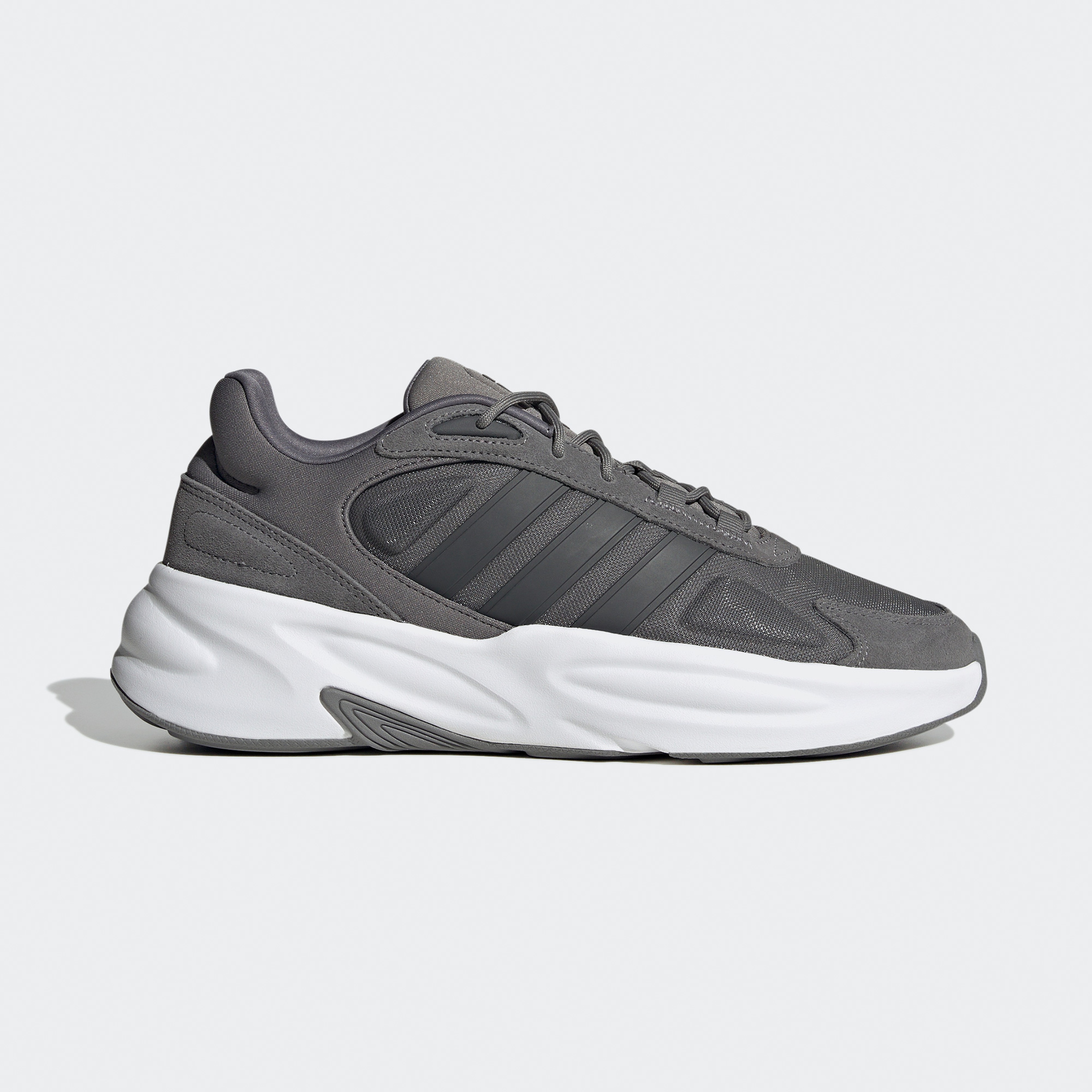 adidas Ozelle Cloudfoam Erkek Gri Günlük Spor Ayakkabı