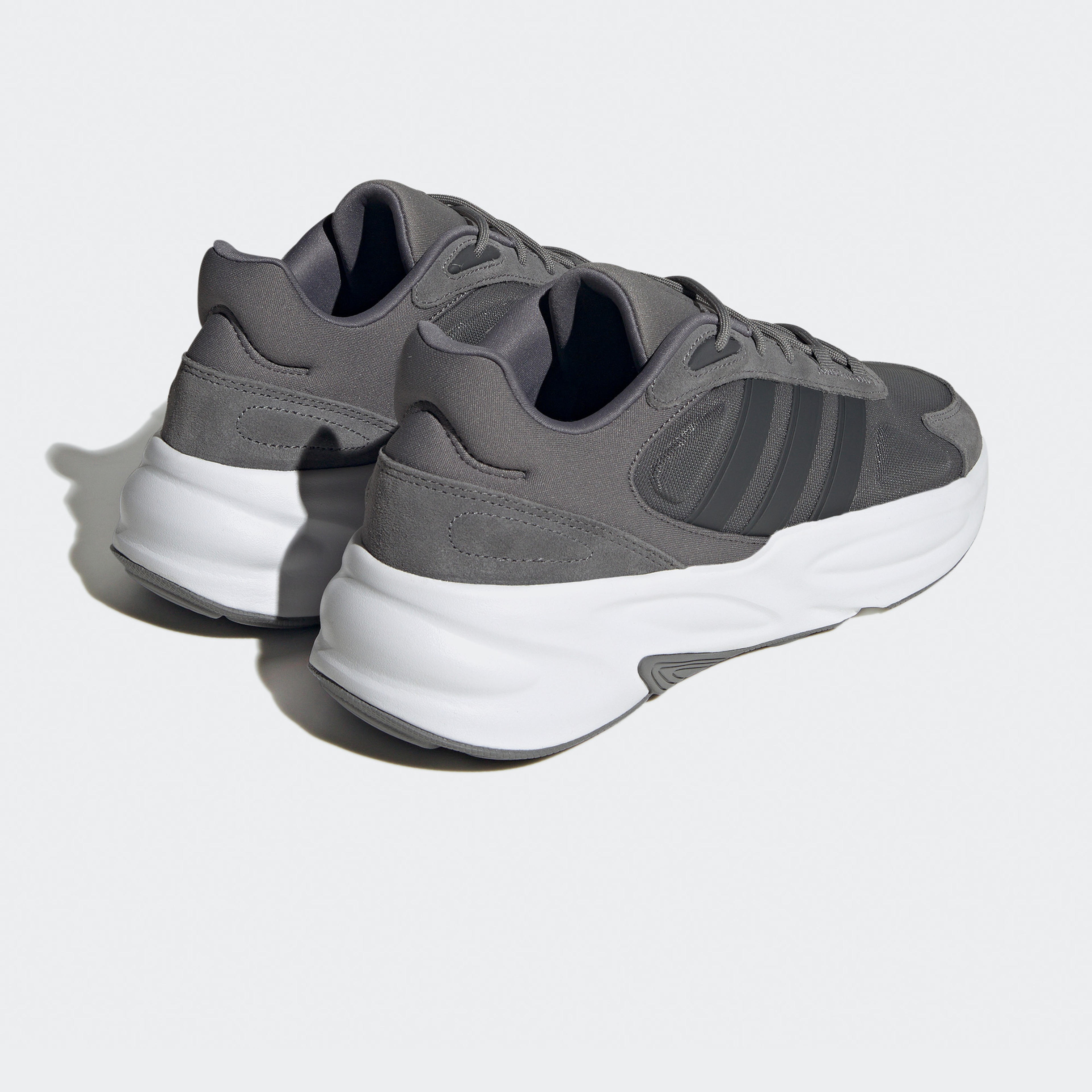 adidas Ozelle Cloudfoam Erkek Gri Günlük Spor Ayakkabı