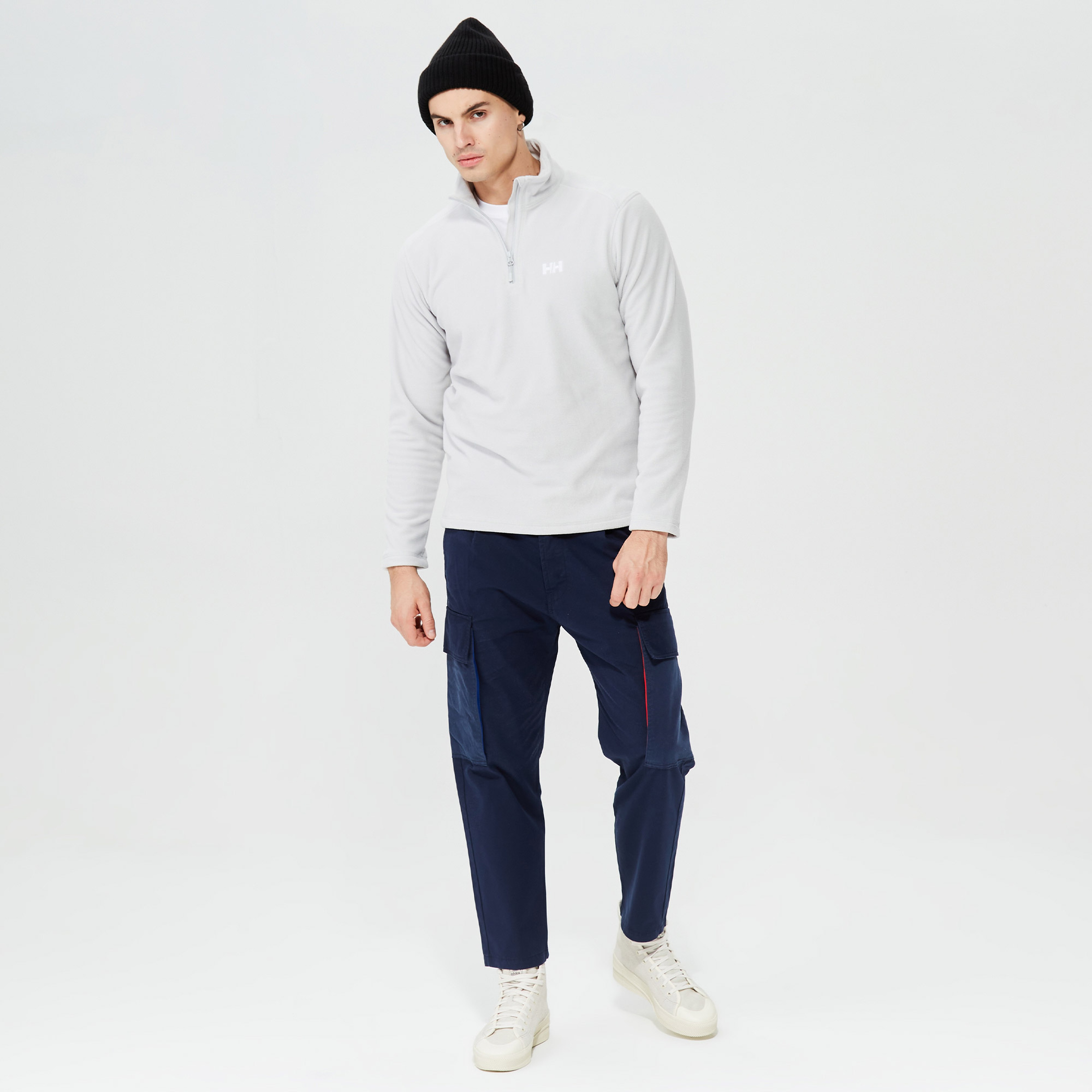 Helly Hansen Erkek Gri Polar