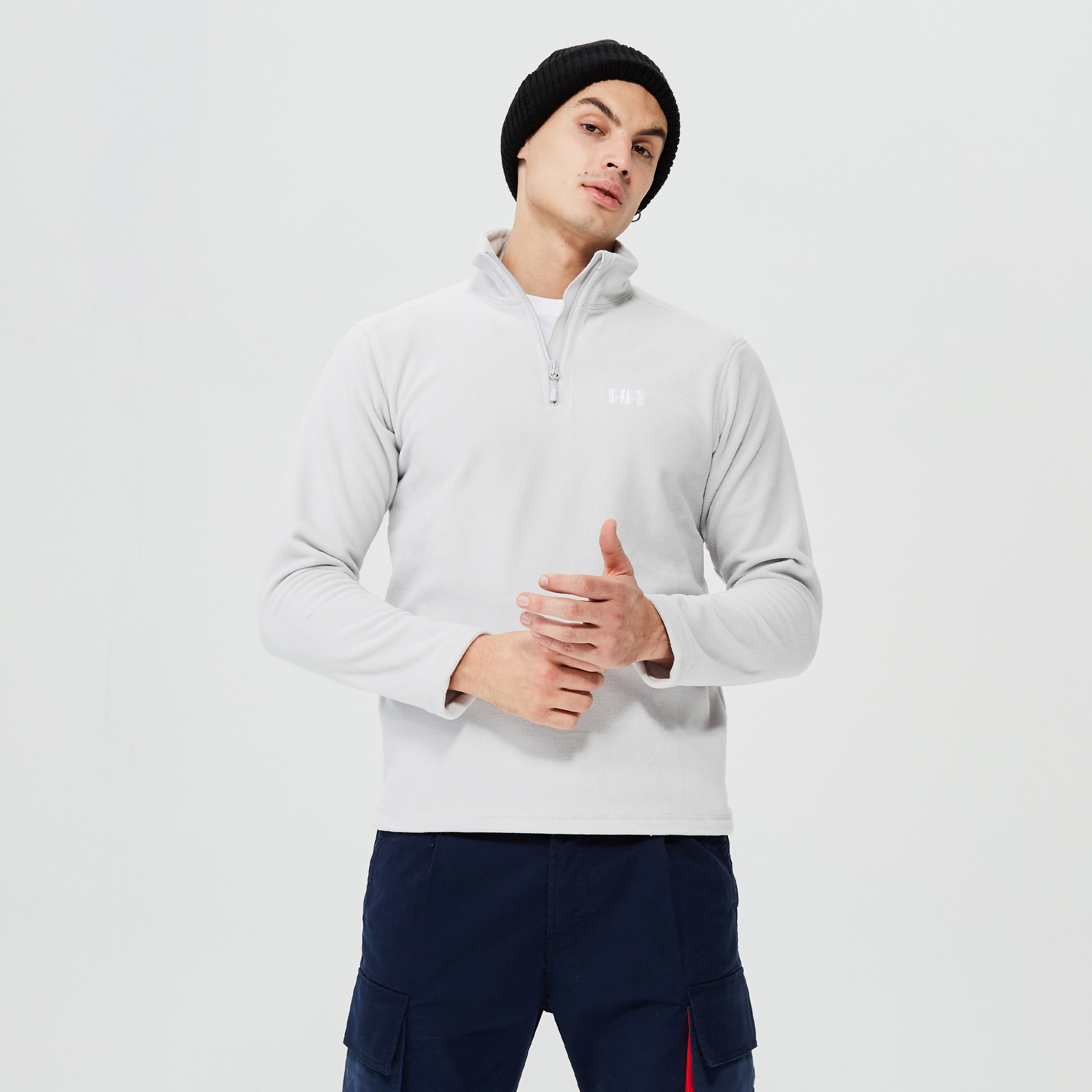 Helly Hansen Erkek Gri Polar