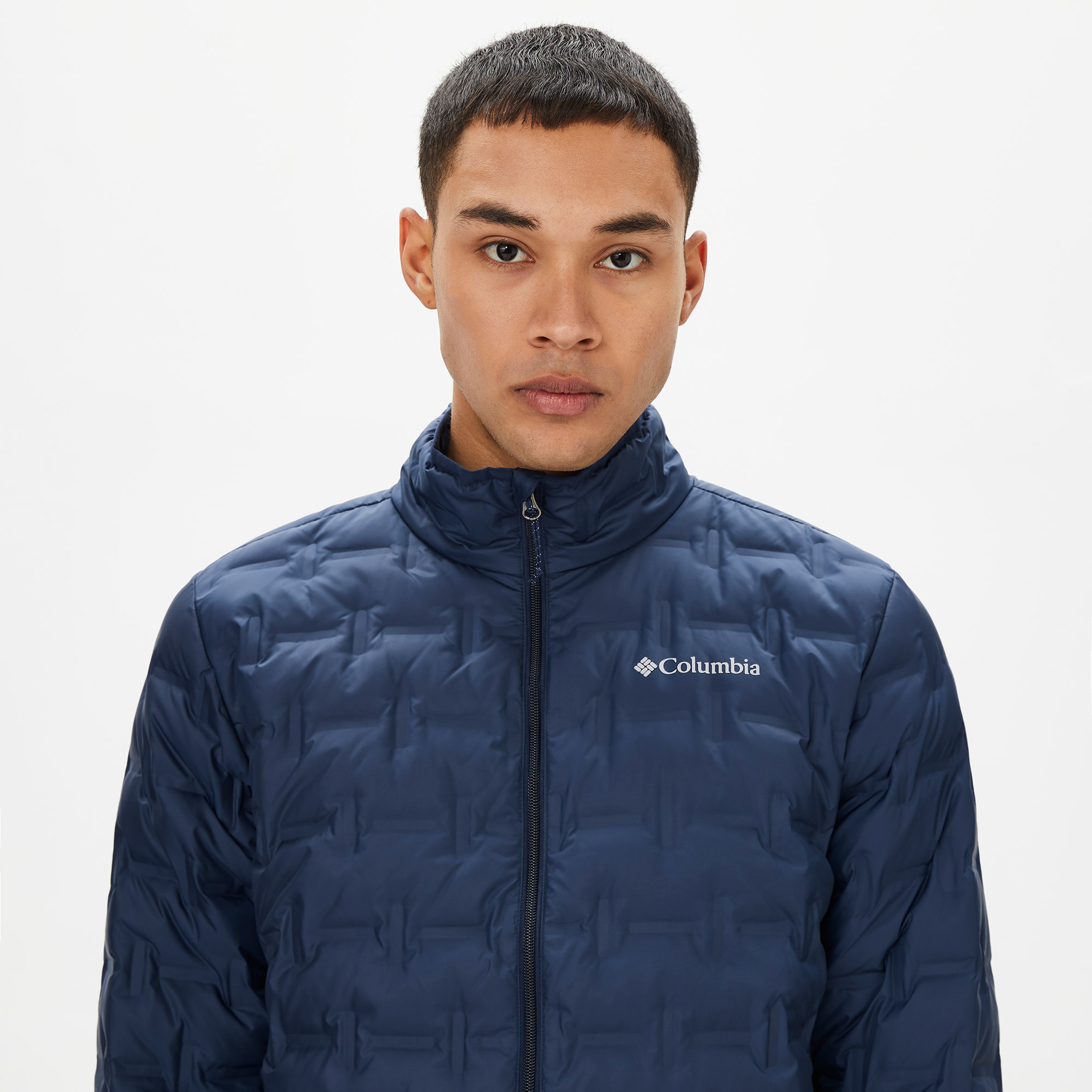 Columbia Delta Ridge Kapitone Erkek Mavi Mont