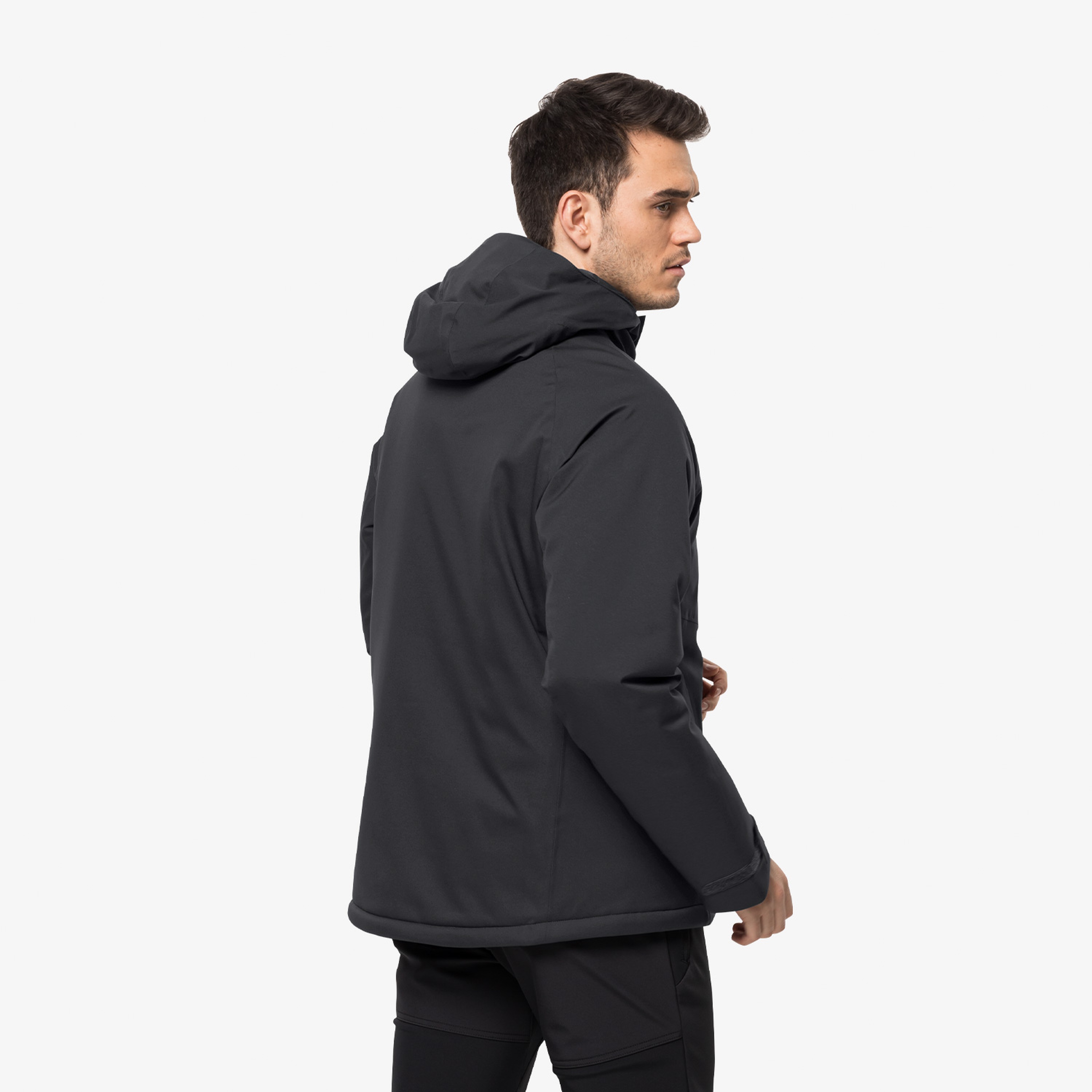 Jack Wolfskin Troposphere Ins Erkek Siyah Mont