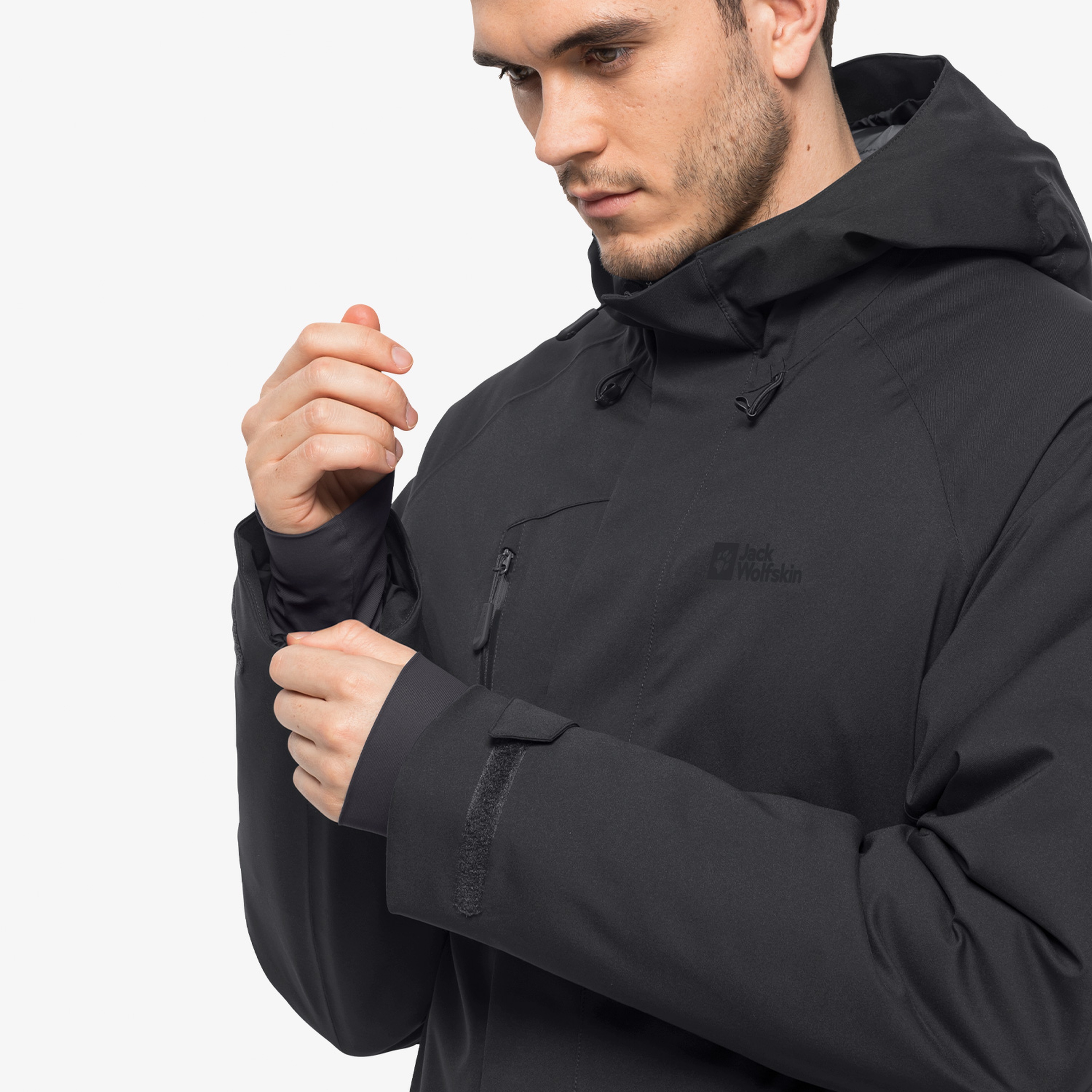 Jack Wolfskin Troposphere Ins Erkek Siyah Mont