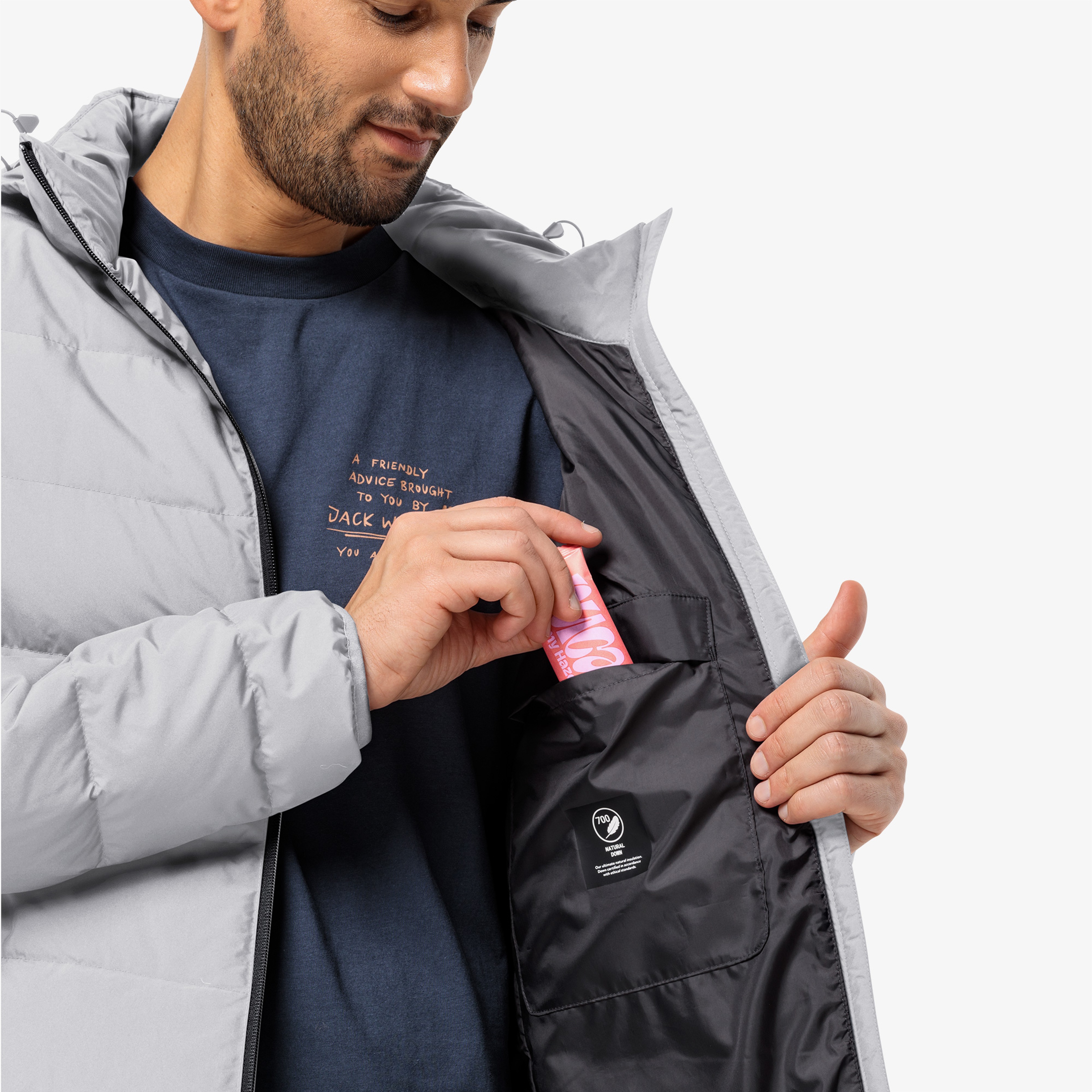 Jack Wolfskin Colonius Erkek Gri Mont