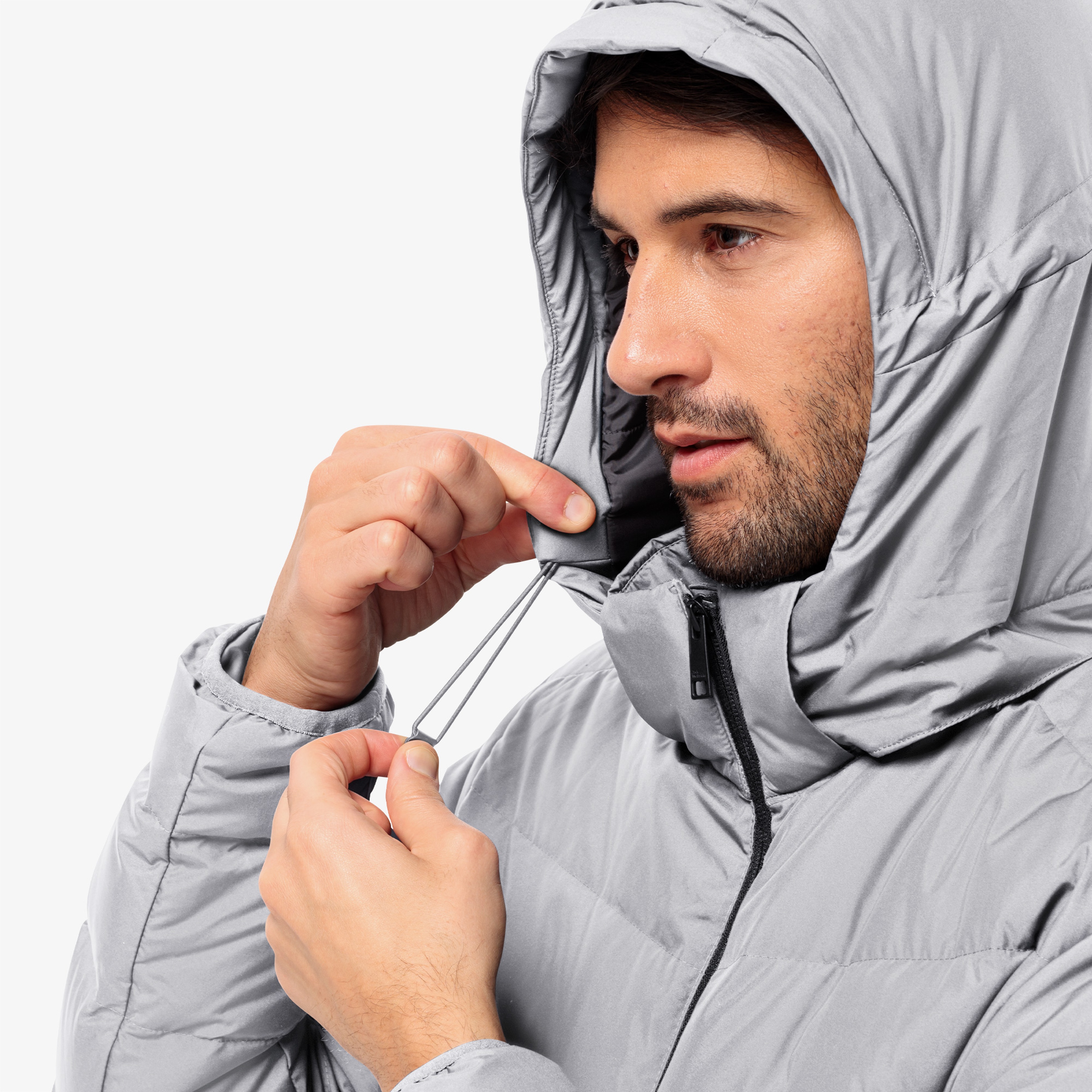 Jack Wolfskin Colonius Erkek Gri Mont