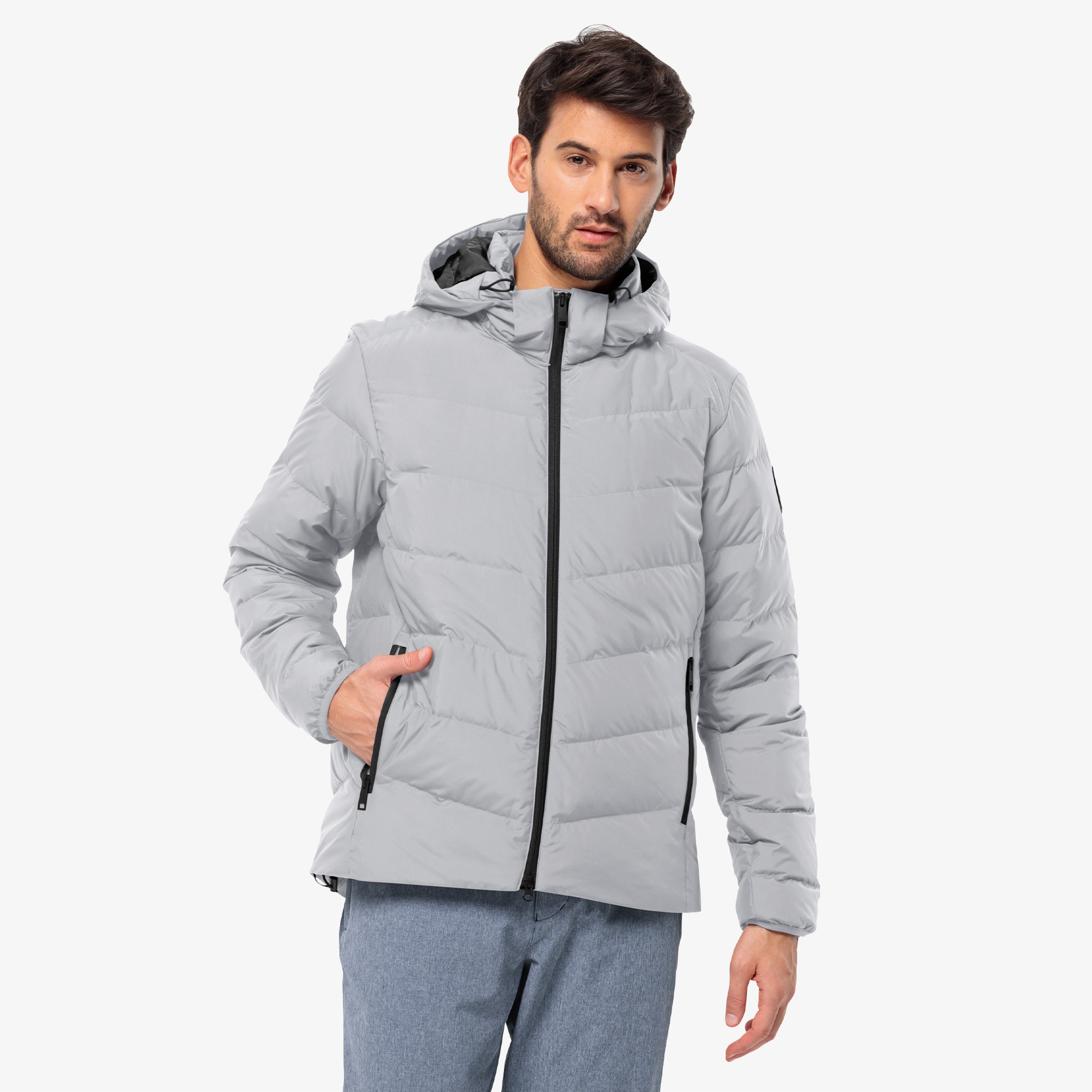 Jack Wolfskin Colonius Erkek Gri Mont