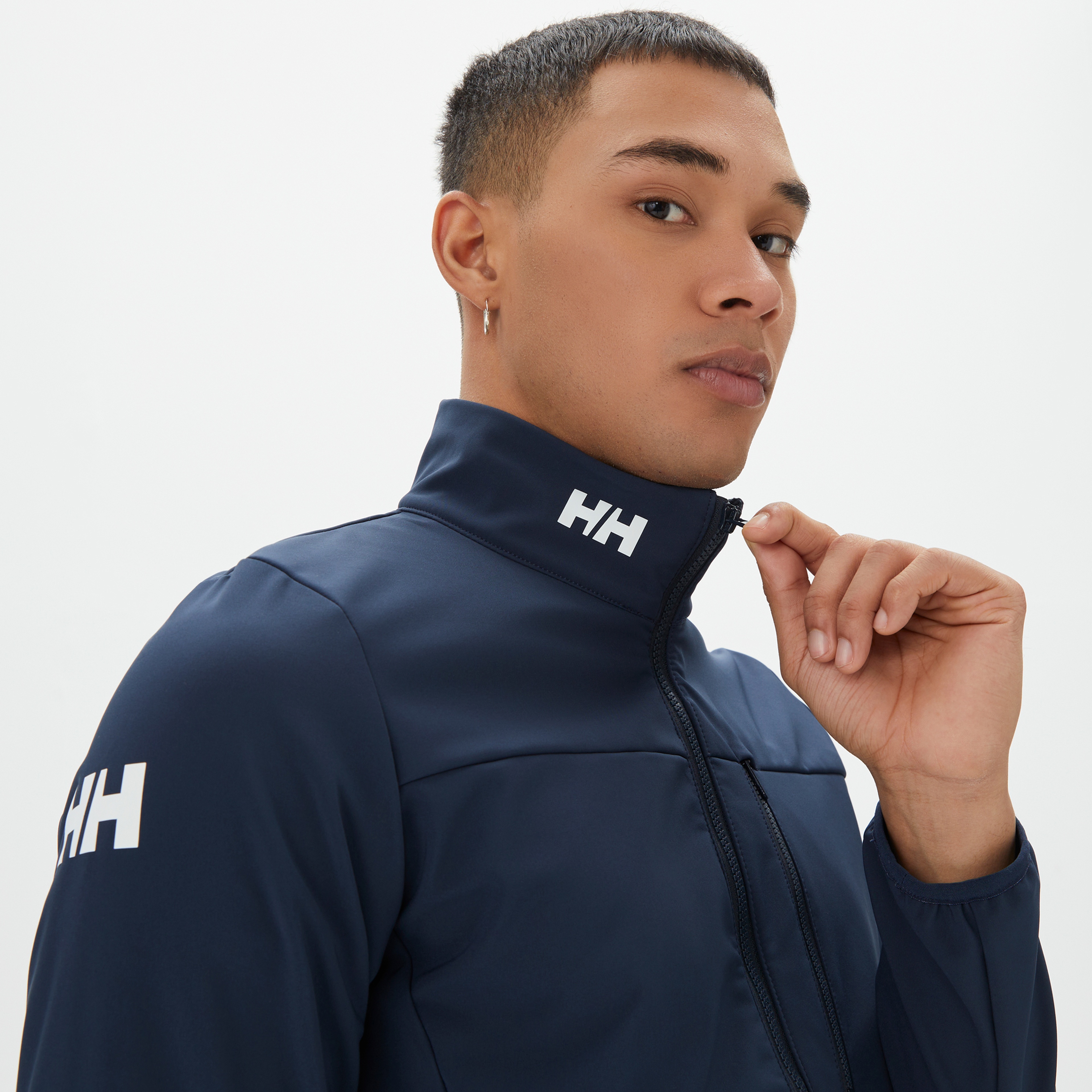 Helly Hansen Crew Softshell 2.0 Erkek Lacivert Outdoor Ceket