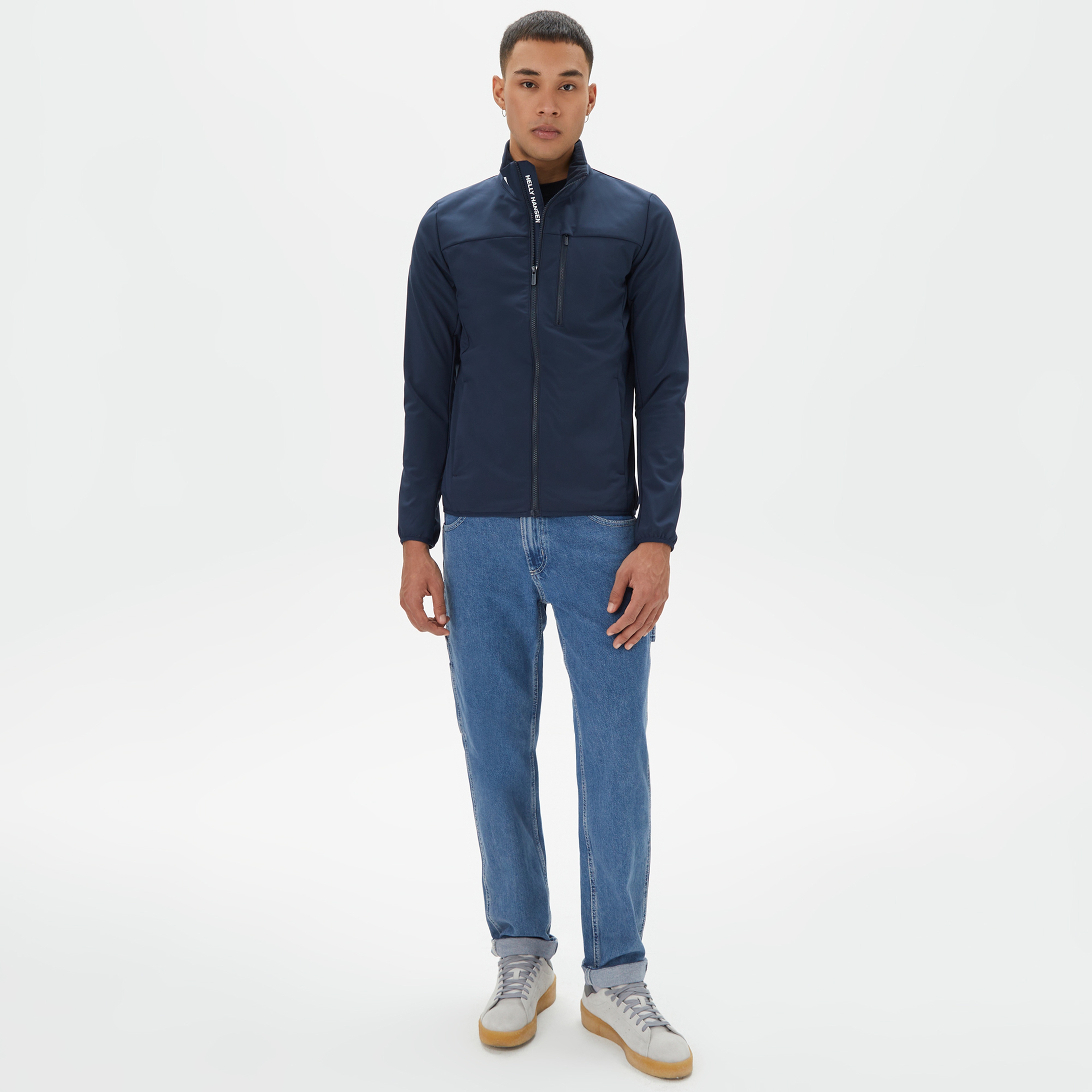 Helly Hansen Crew Softshell 2.0 Erkek Lacivert Outdoor Ceket