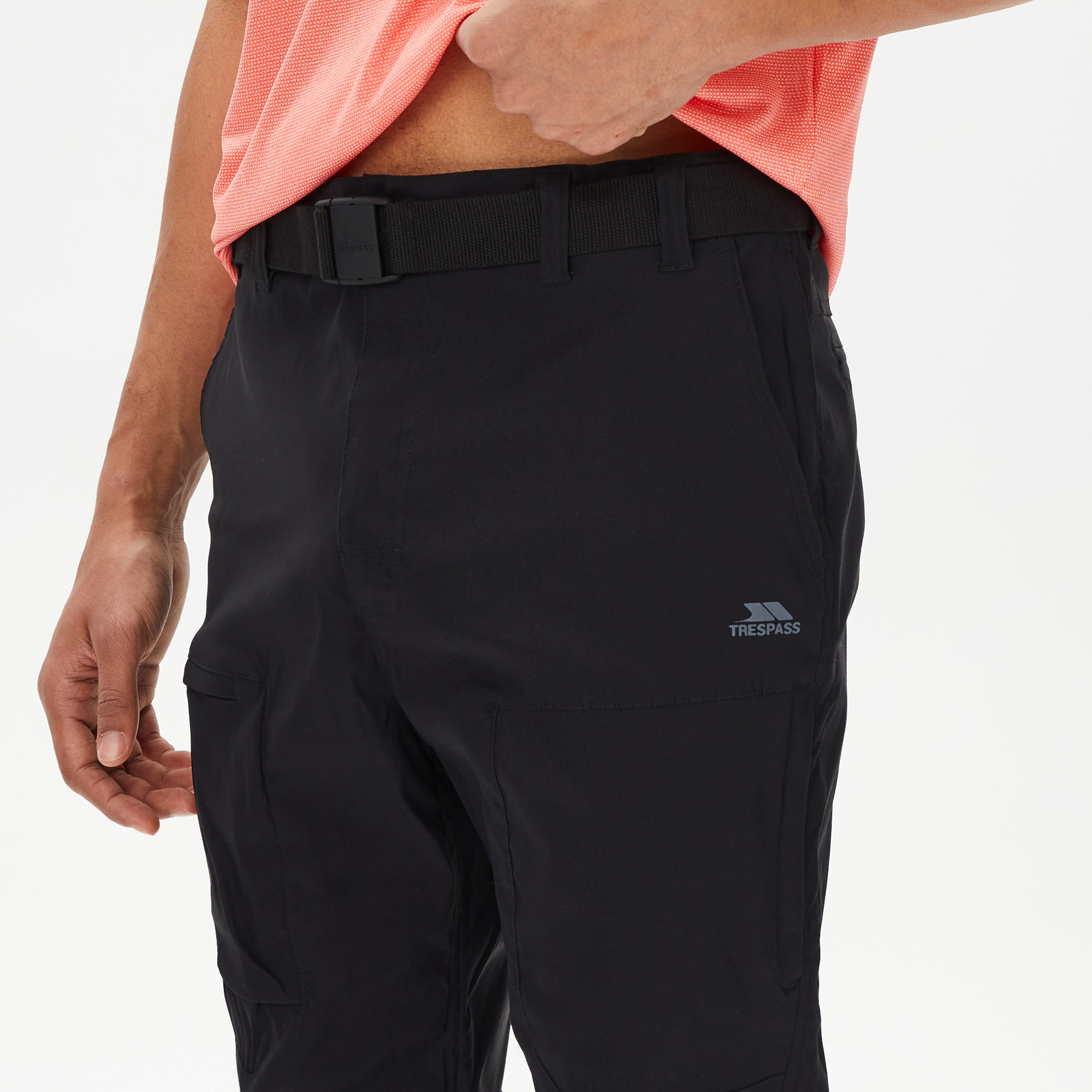 Trespass Erkek Siyah Outdoor Pantolon