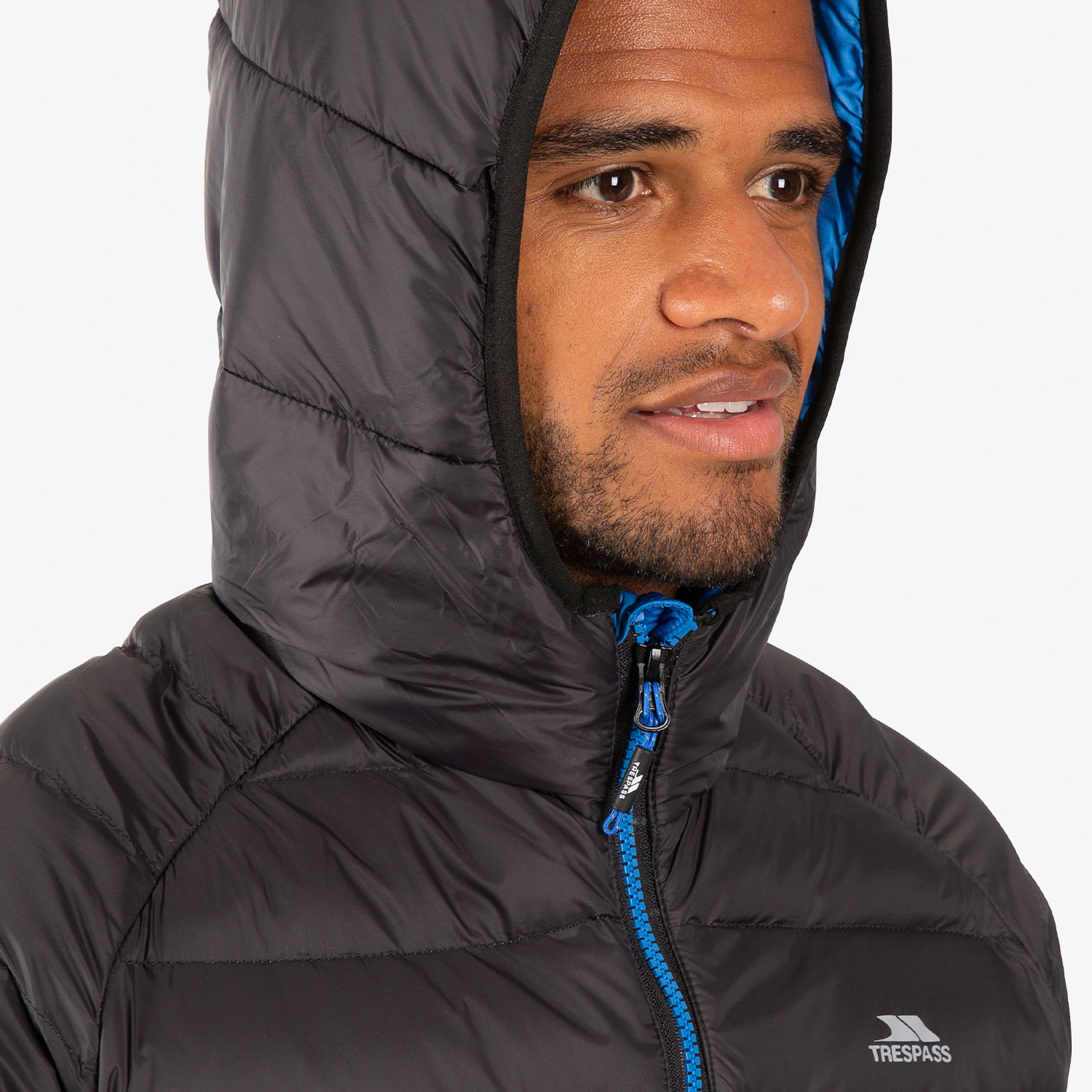 Trespass Bosten Casual Erkek Siyah Outdoor Montu