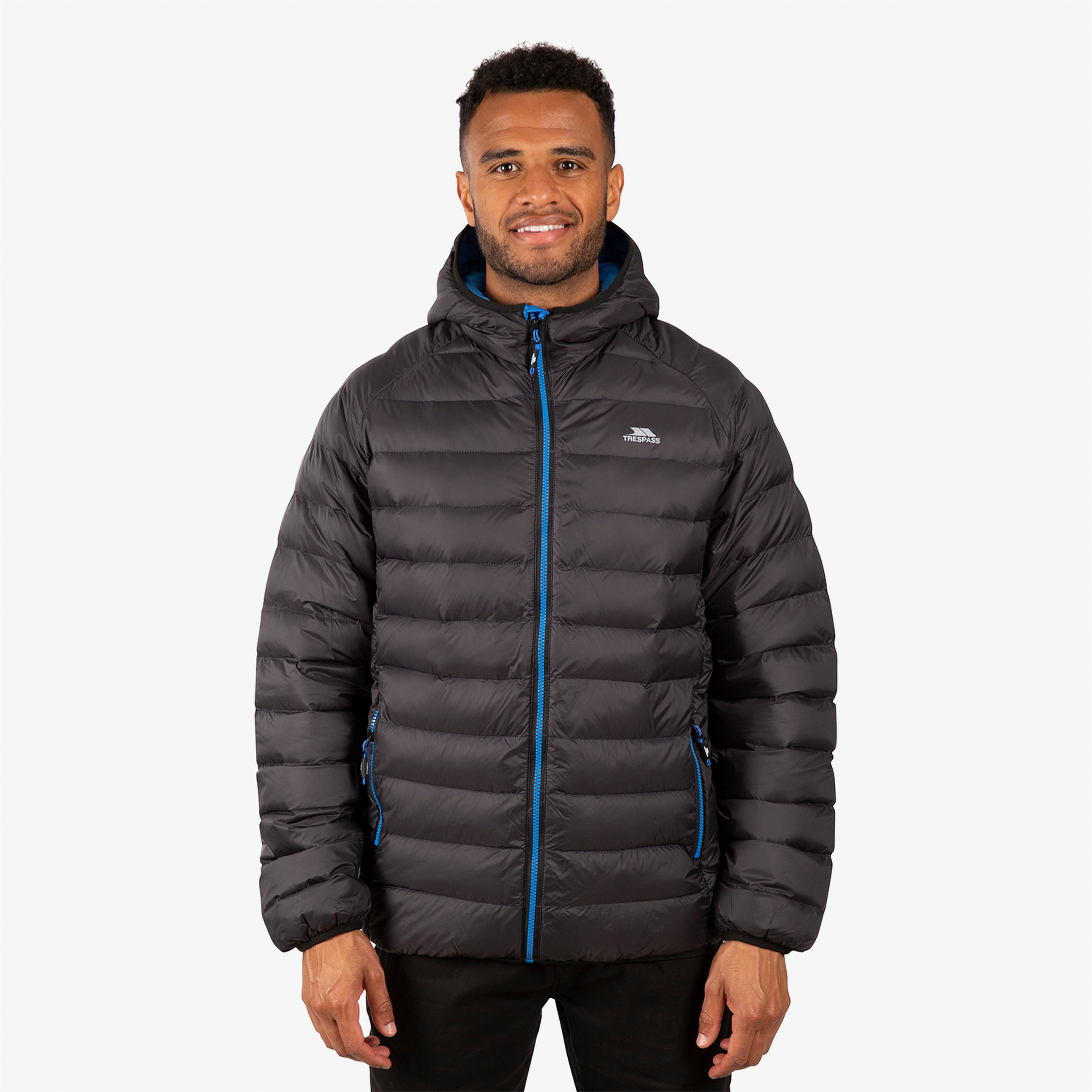 Trespass Bosten Casual Erkek Siyah Outdoor Montu