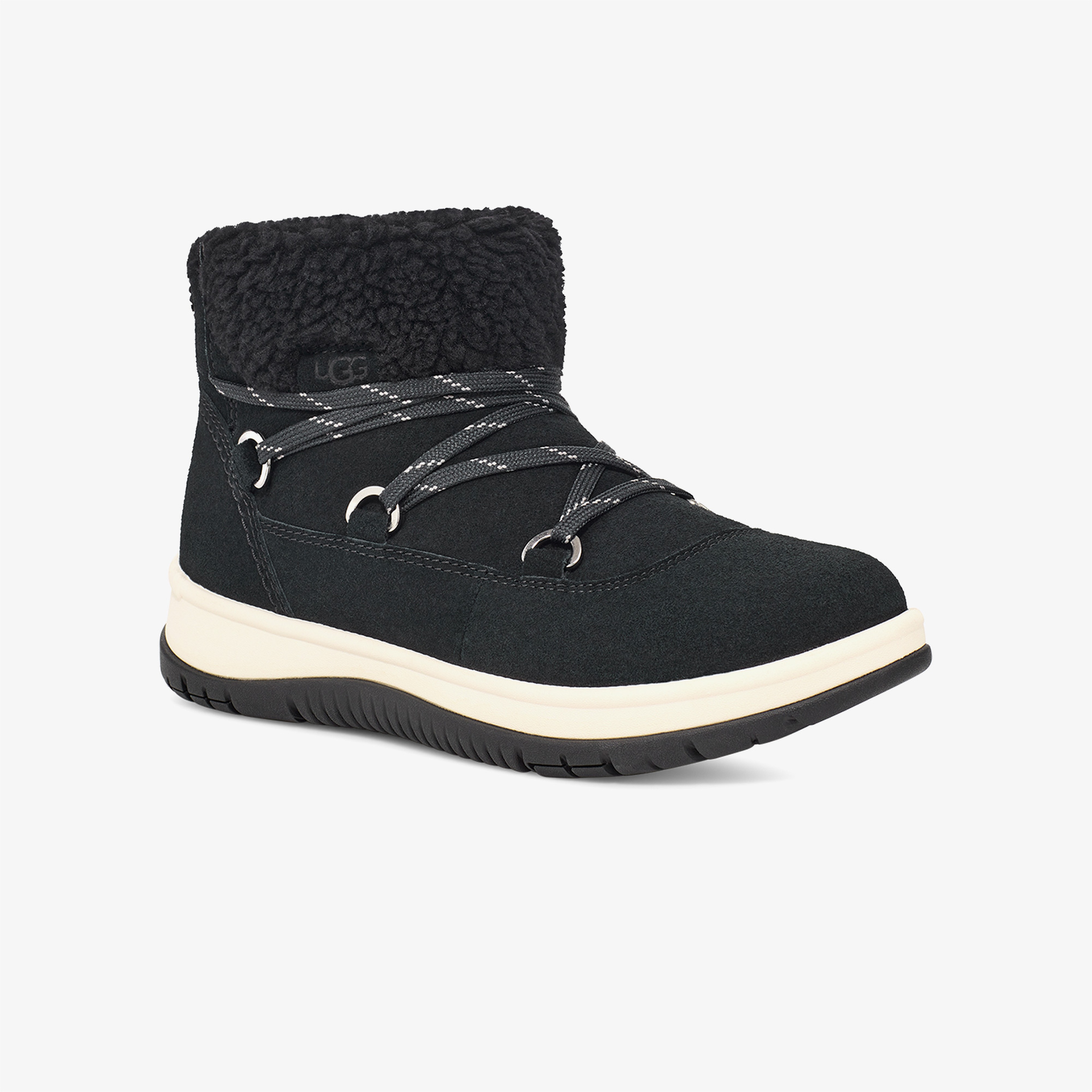 UGG Lakeside Heritage Lace Kadın Siyah Bot